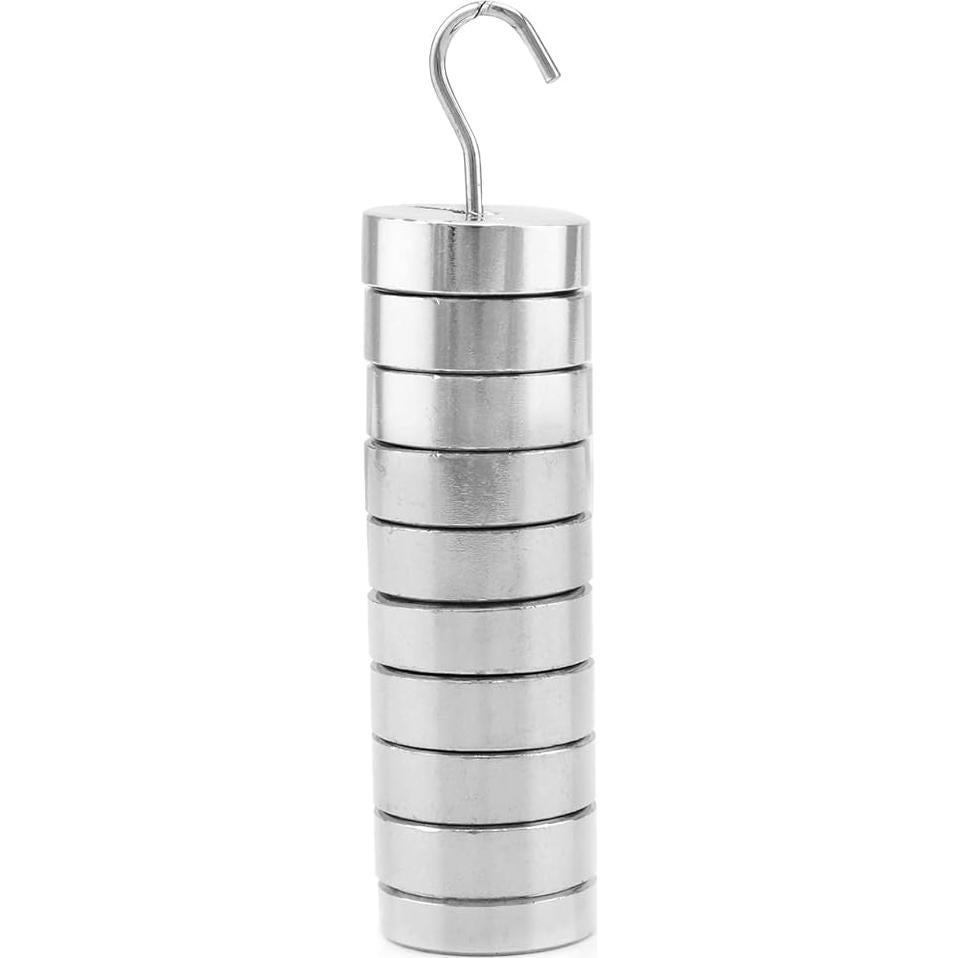 Conjunto de Pesas Ranuradas QWORK 9 Piezas 500g