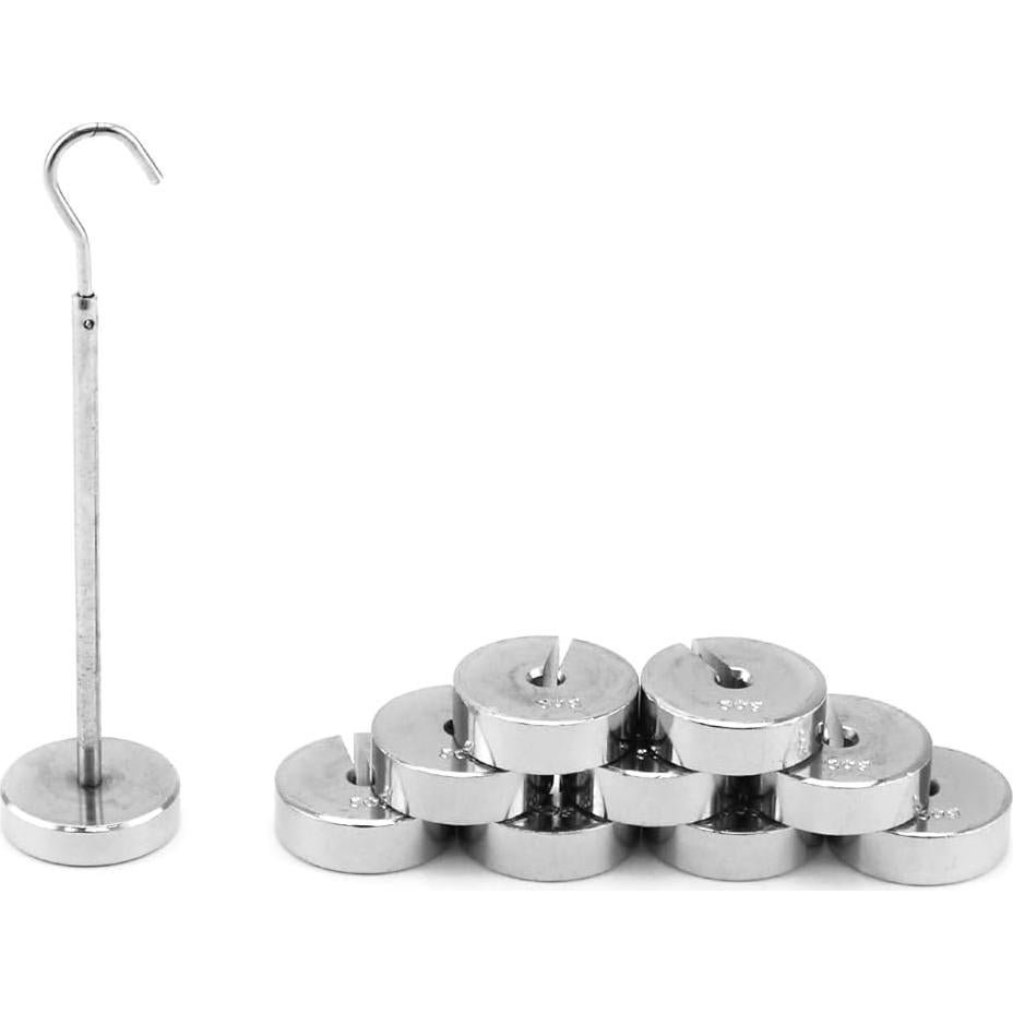 Conjunto de Pesas Ranuradas QWORK 9 Piezas 500g