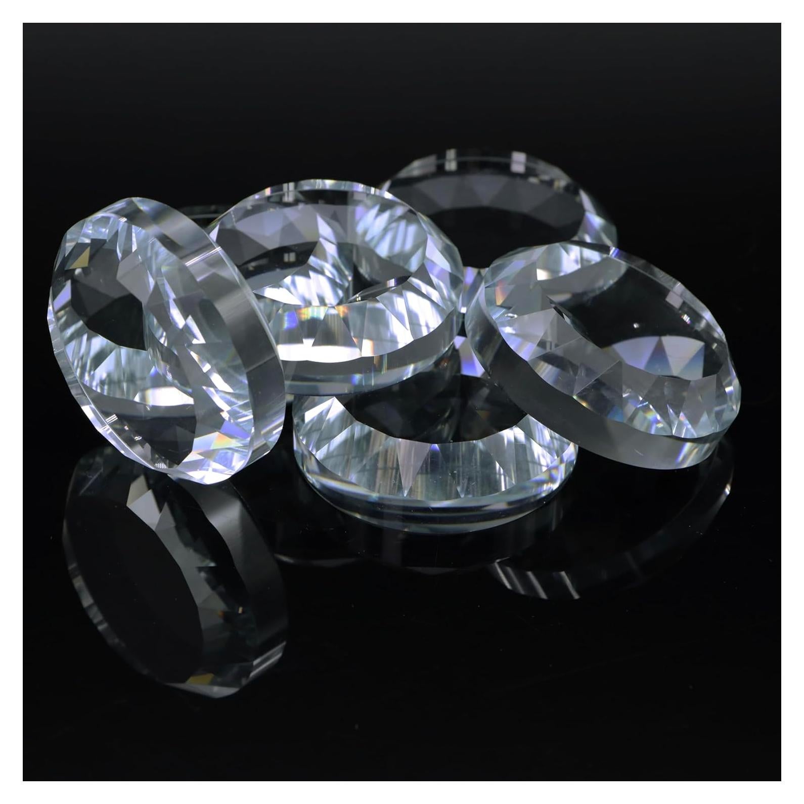 Pesas de Costura de Cristal OKQX - Paquete de 6, 62.4g cada una