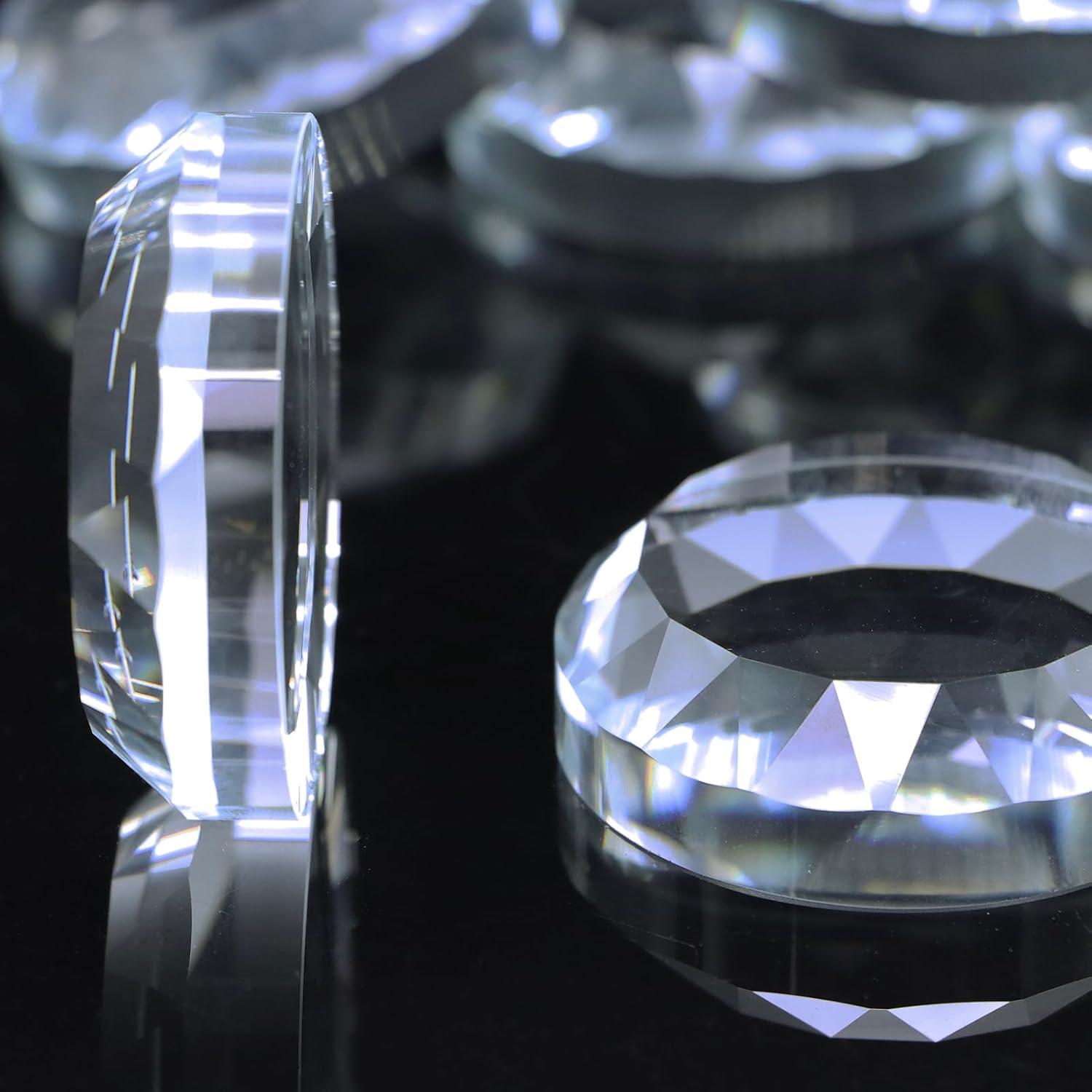 Pesas de Costura de Cristal OKQX - Paquete de 6, 62.4g cada una