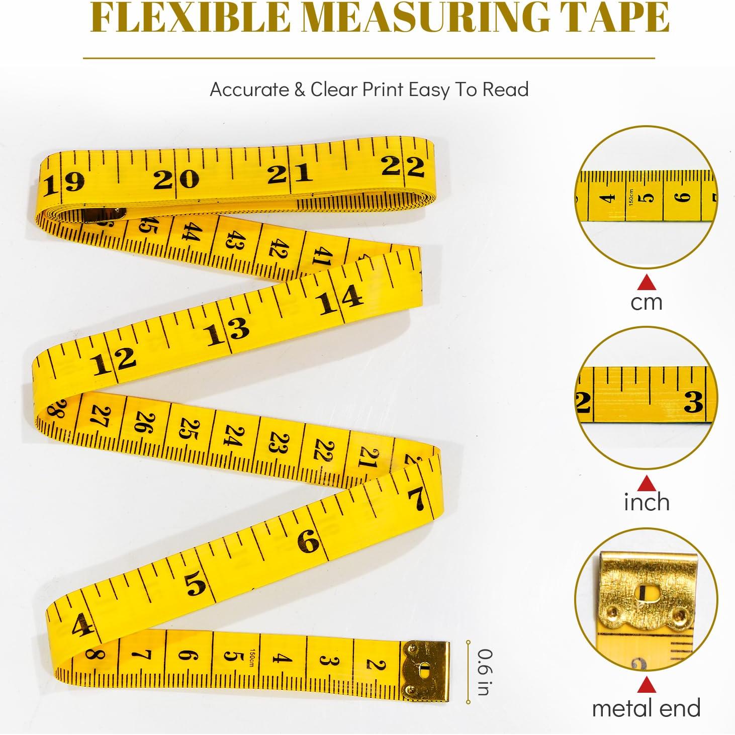 Cinta Métrica de Tela Suave MYGBBKITDEC - 3 Piezas 150 cm