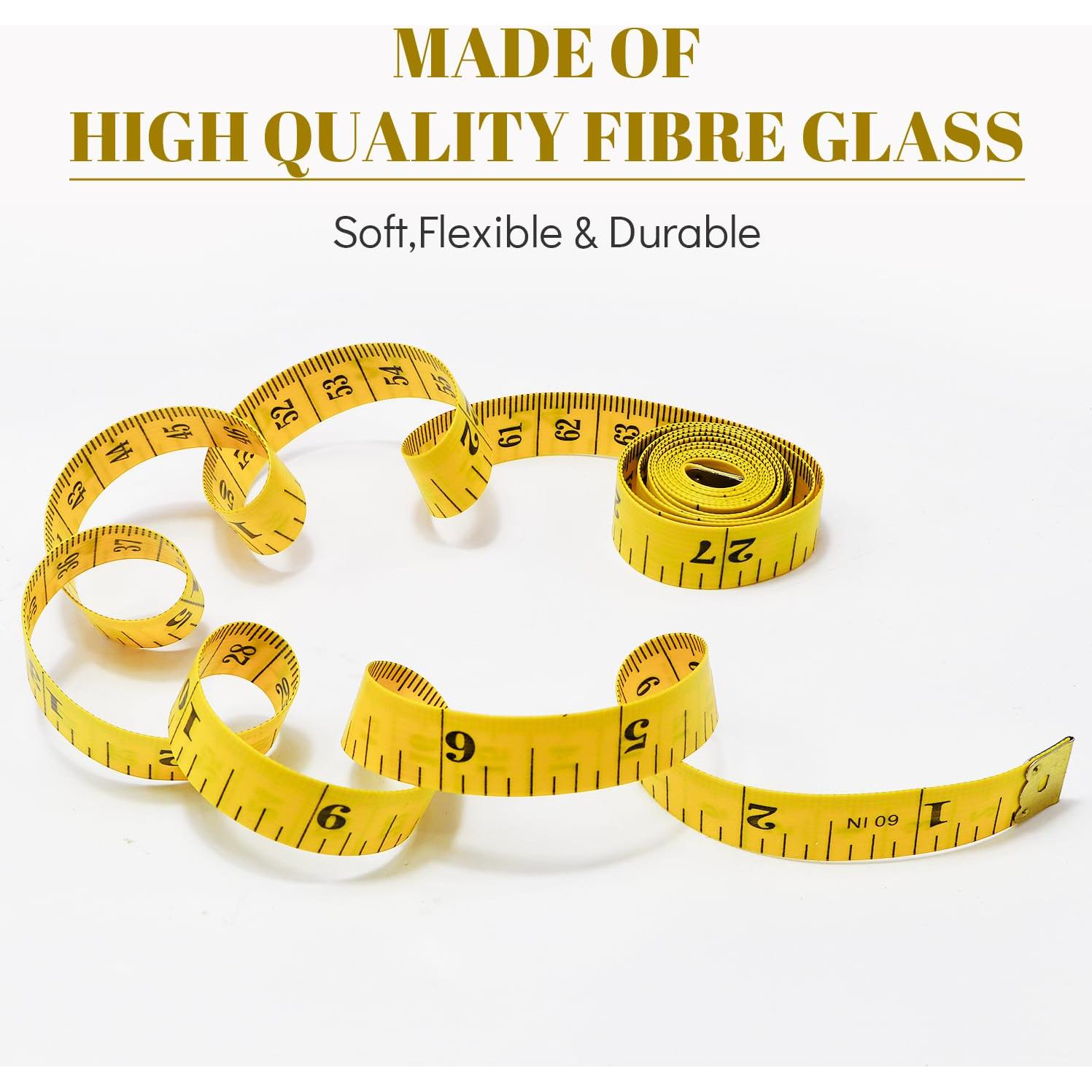 Cinta Métrica de Tela Suave MYGBBKITDEC - 3 Piezas 150 cm