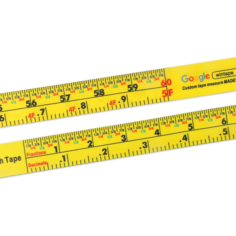 Cinta Métrica de Tela WIN TAPE 152cm Doble Cara Fraccionario