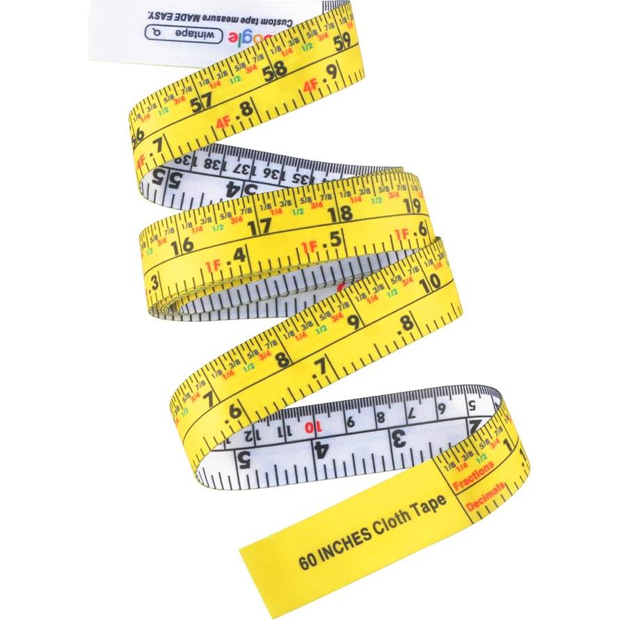 Cinta Métrica de Tela WIN TAPE 152cm Doble Cara Fraccionario