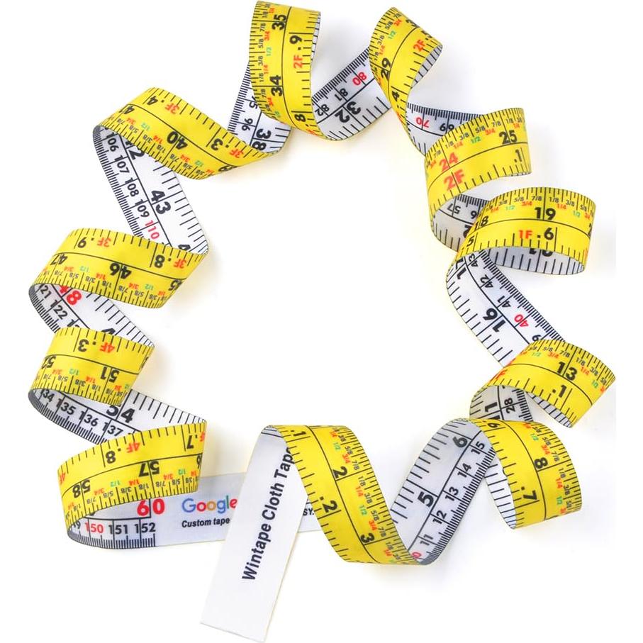 Cinta Métrica de Tela WIN TAPE 152cm Doble Cara Fraccionario