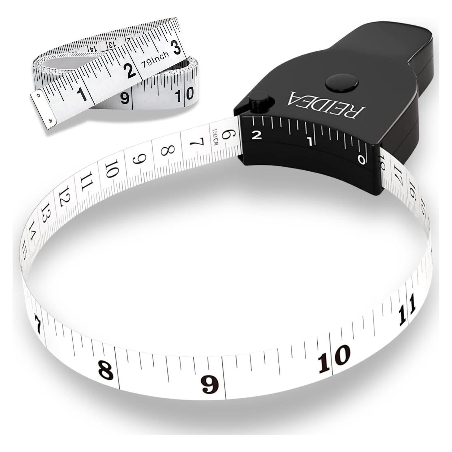 Cinta Métrica Corporal REIDEA 150cm con Bloqueo y Kit