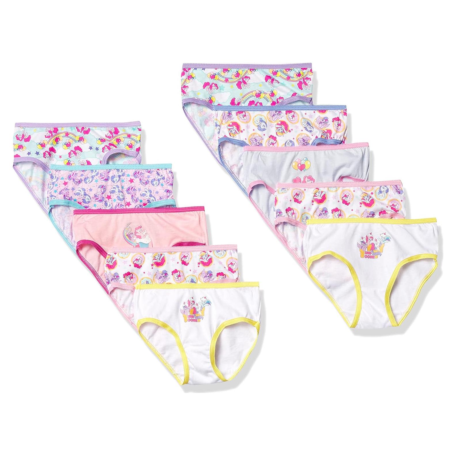 Bragas para Niñas My Little Pony 100% Algodón Paquete 7