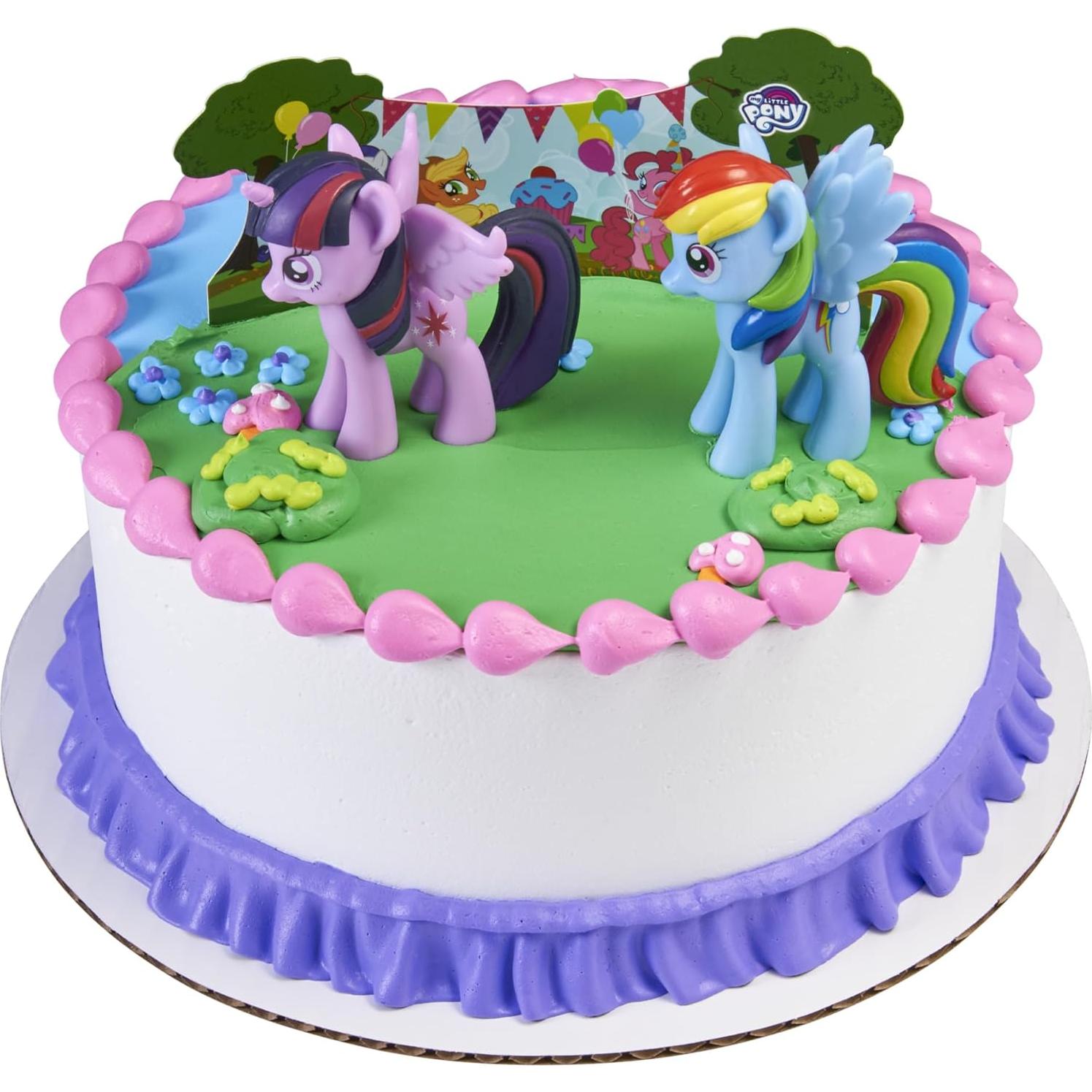 Adorno para Pastel DecoPac Mi Pequeño Pony 3 Piezas