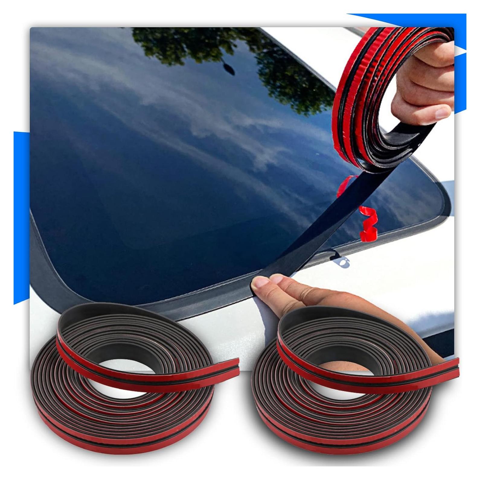 Tira de Sellado para Puertas de Coche Smeyta 19.6FT Goma