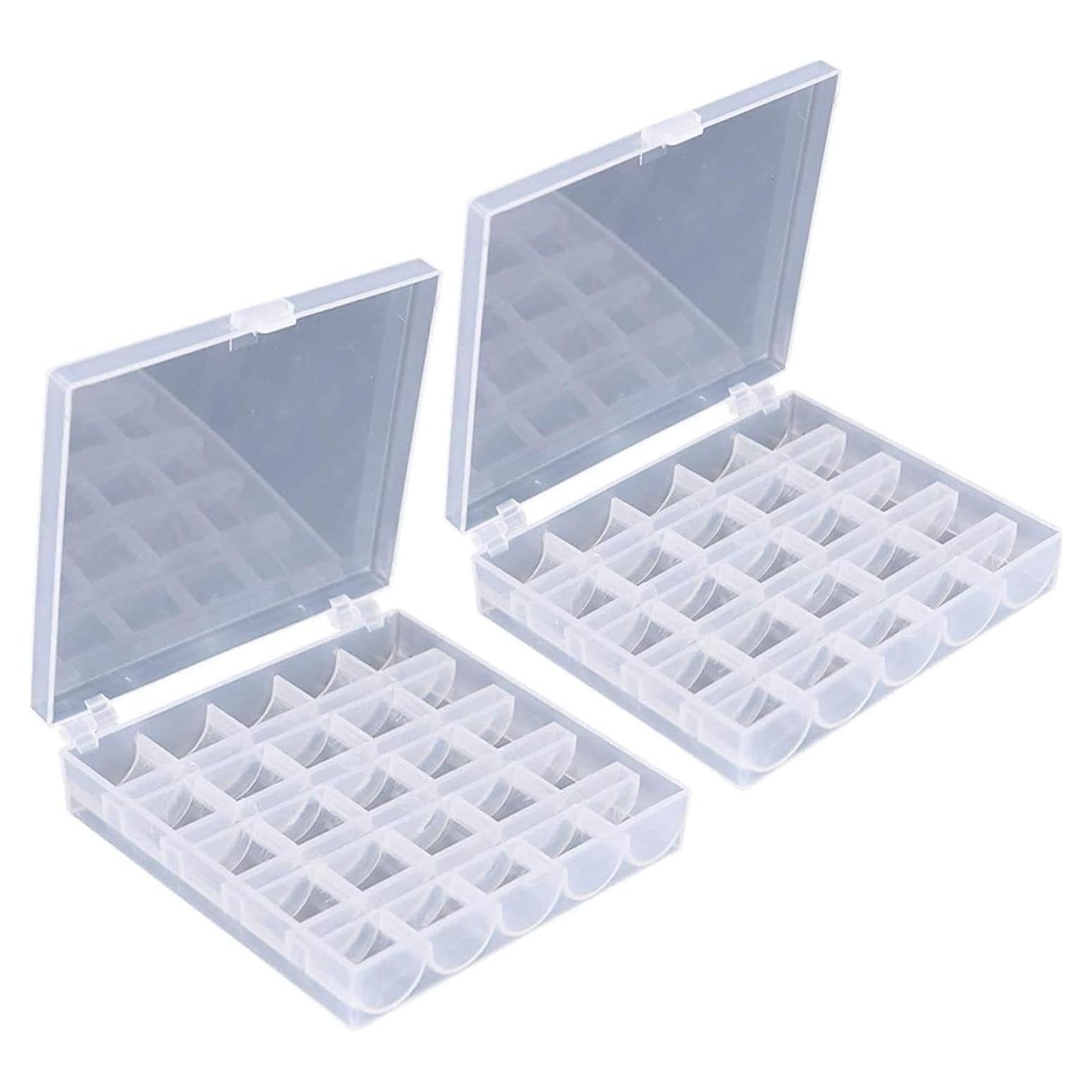 Caja de Almacenamiento de Bobinas Vacías Akiro 25 Compartimentos