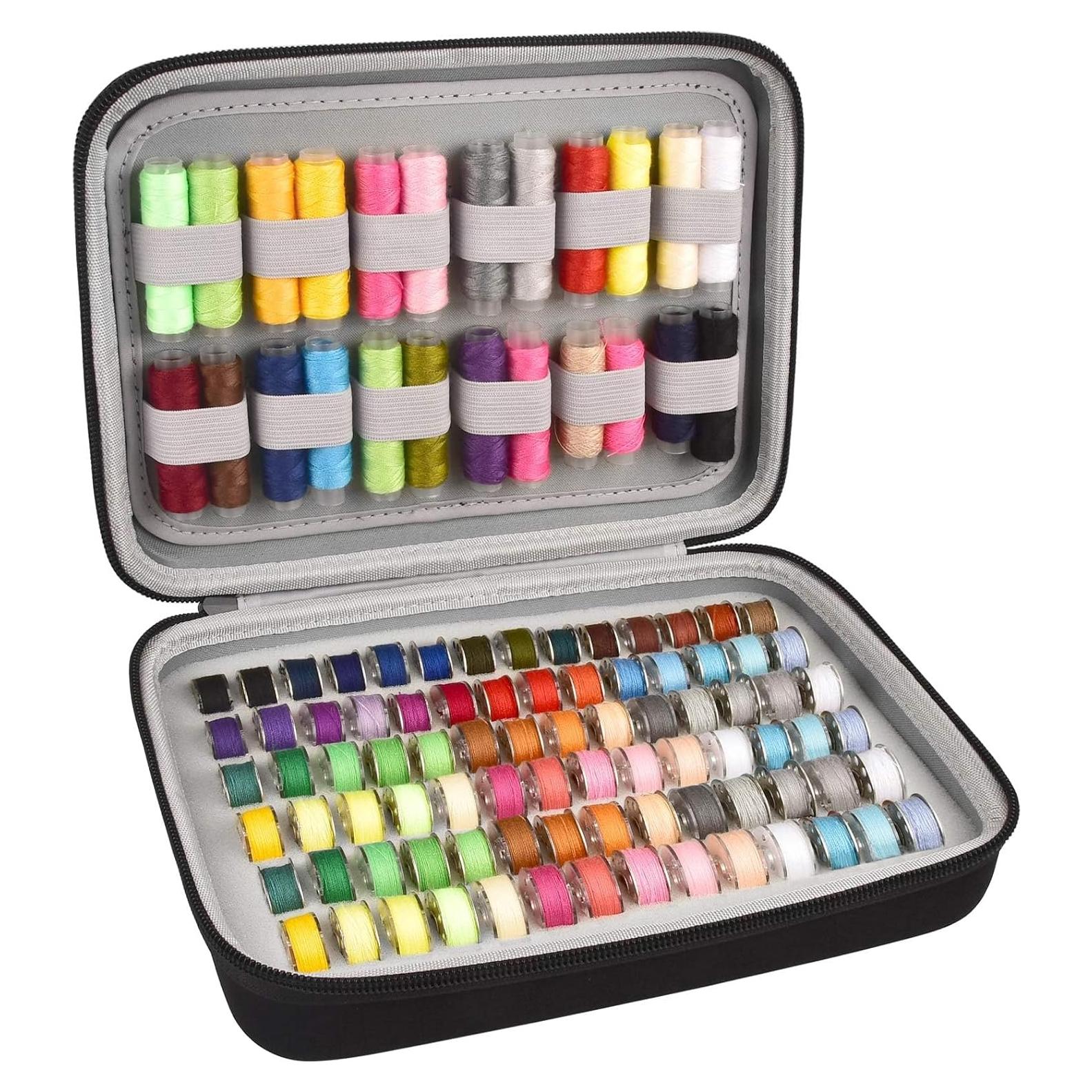 Organizador de Hilos y Bobinas GWCASE - Capacidad 84 Bobinas