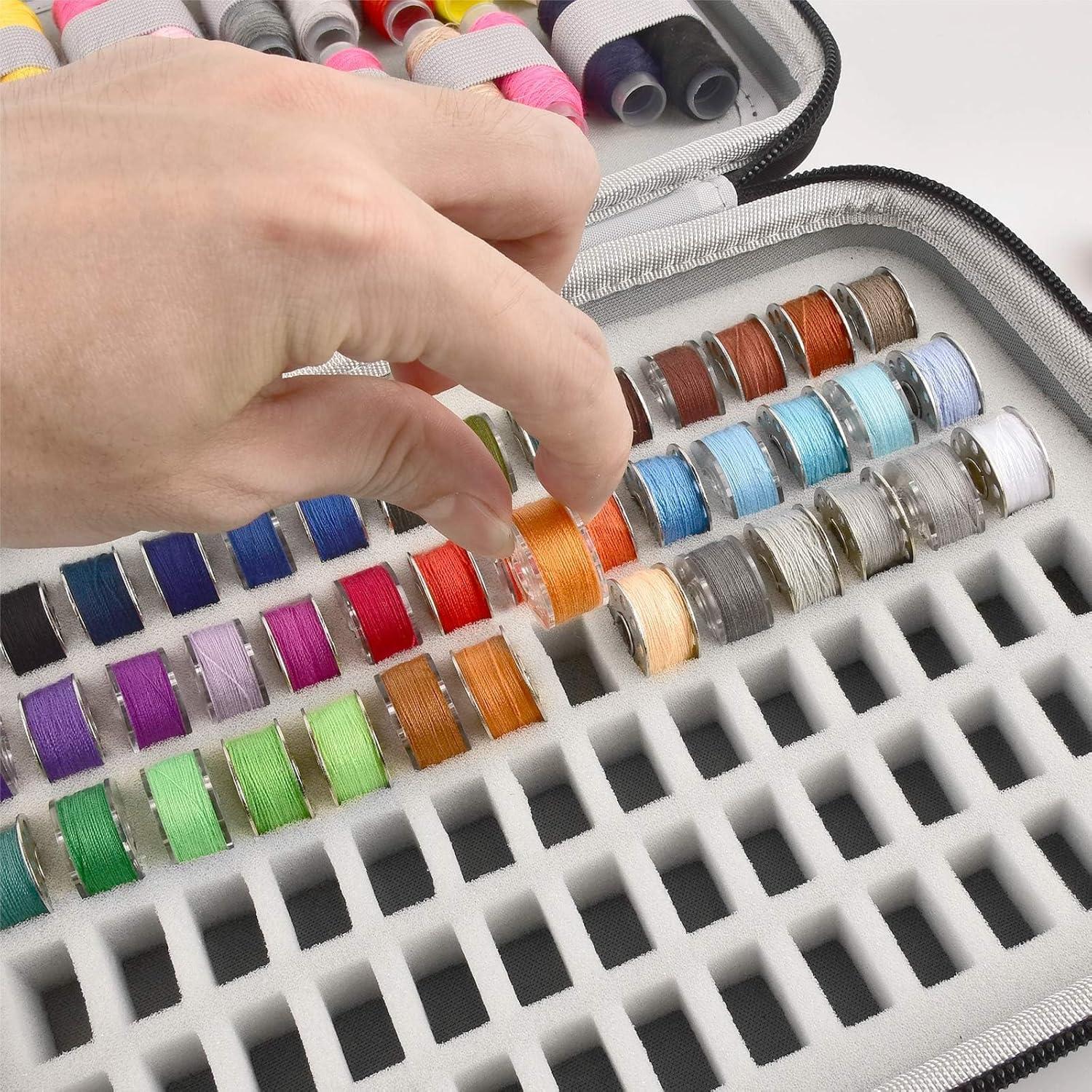 Organizador de Hilos y Bobinas GWCASE - Capacidad 84 Bobinas