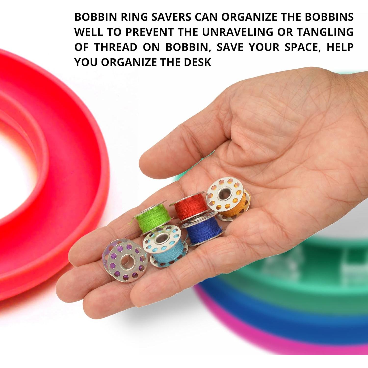 Juego de 4 Soportes para Bobinas de Hilo YARRD - Organizador Durable