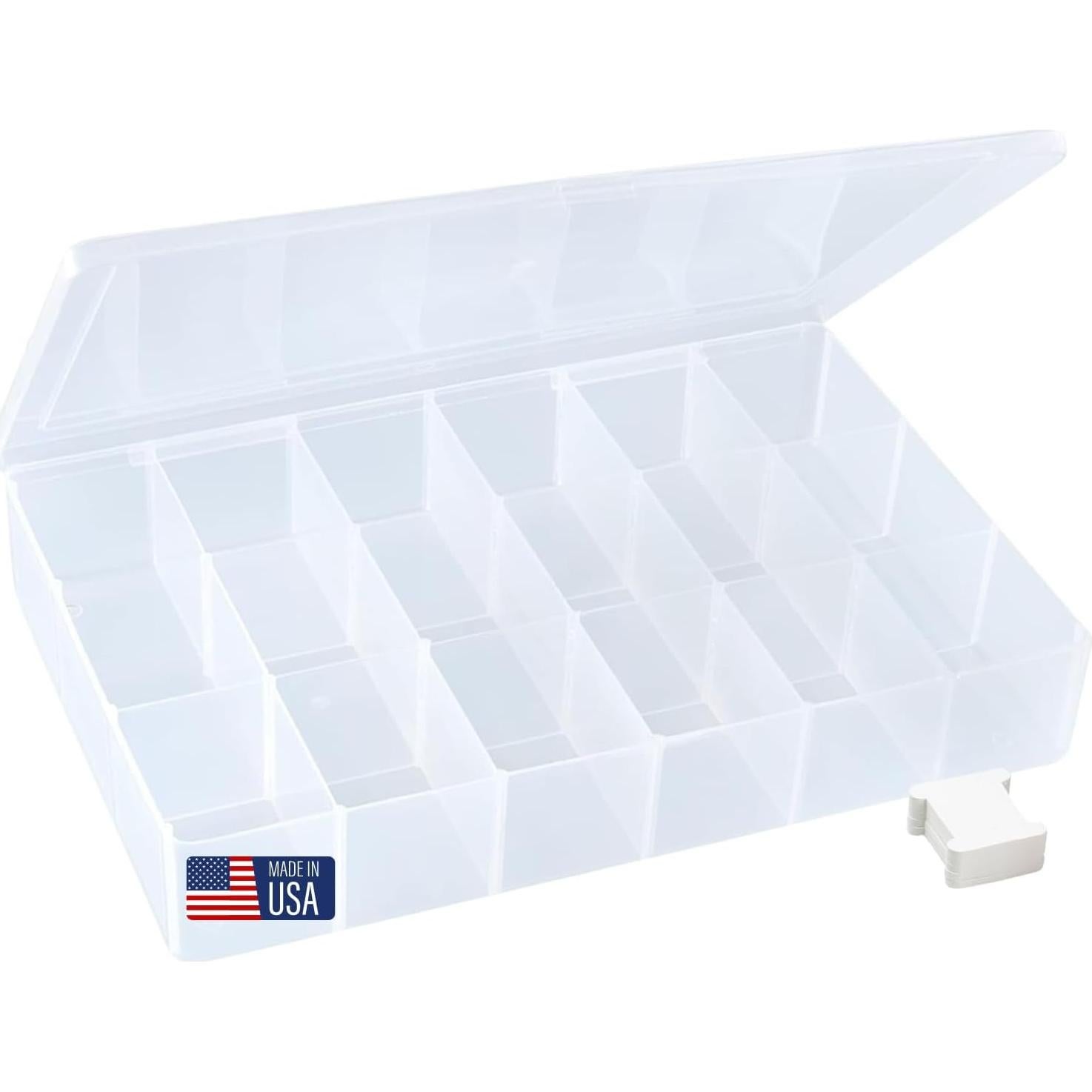 Caja organizadora de hilos Bulk Paradise 17 compartimentos