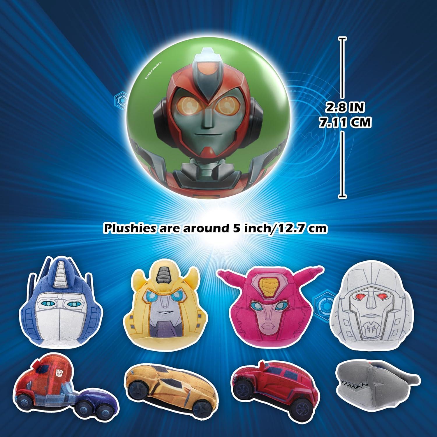 Transformers MiraBall Peluche Expandible 10 cm Edición Limitada