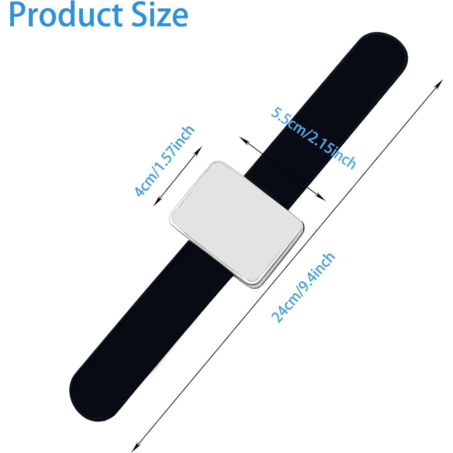 Muñequera Magnética Hilltian 2 PCS para Alfileres - Negro