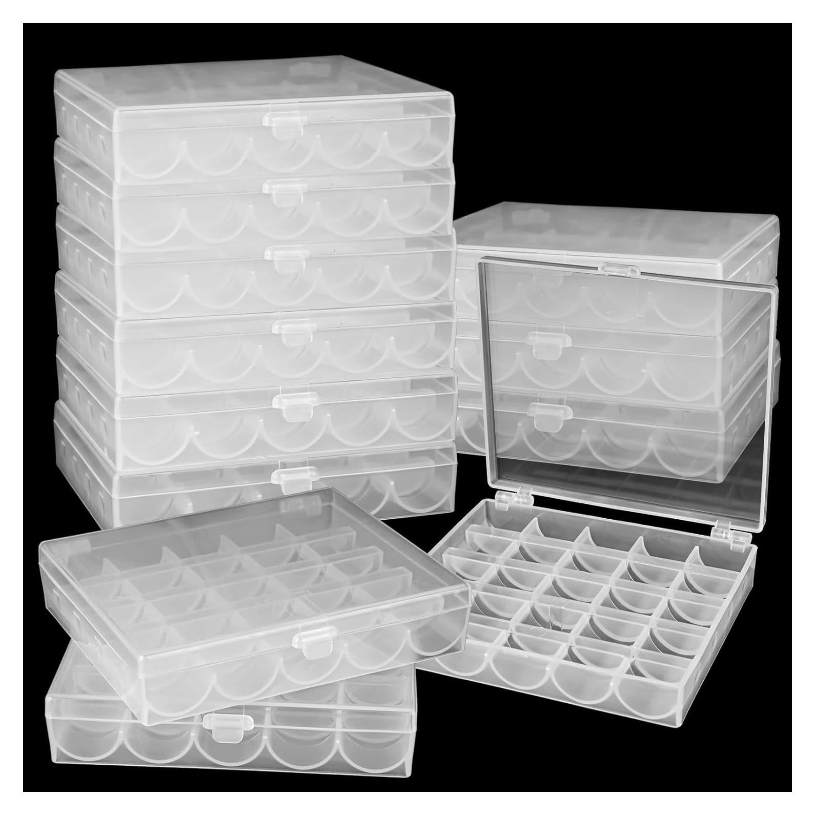 Caja de Almacenamiento de Bobinas LOYORTY 12PCS 25 Ranuras