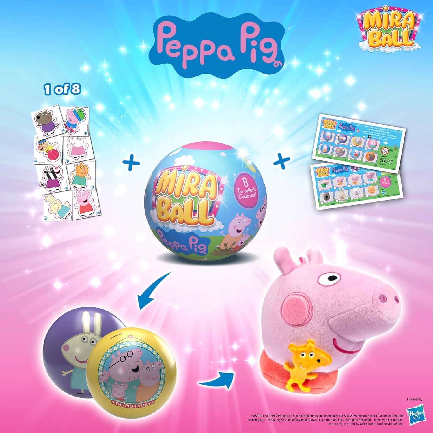 Peluche Expandible Peppa Pig Edición Limitada 10 cm