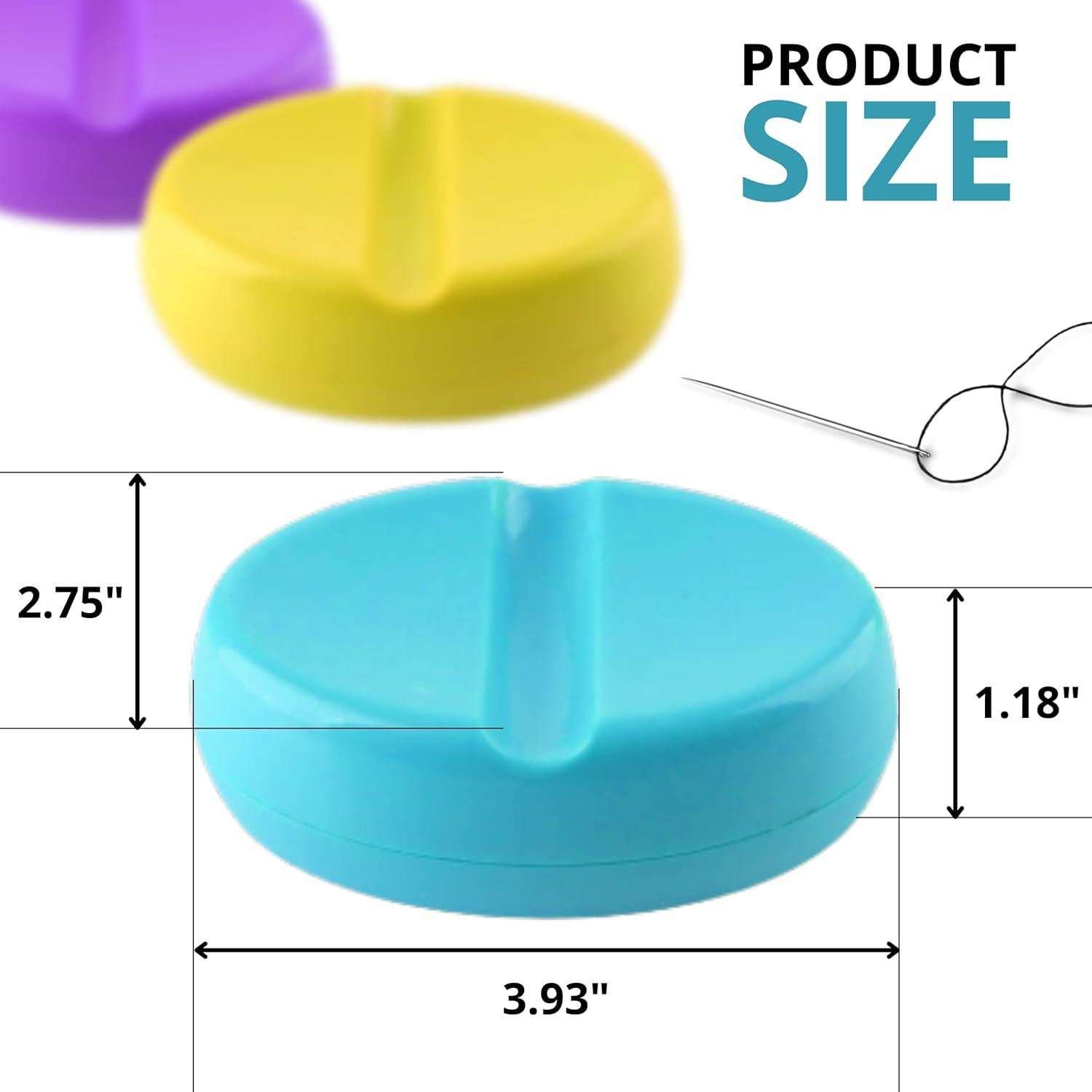 3 Almohadillas Magnéticas para Alfileres de Costura YARRD 10x7 cm