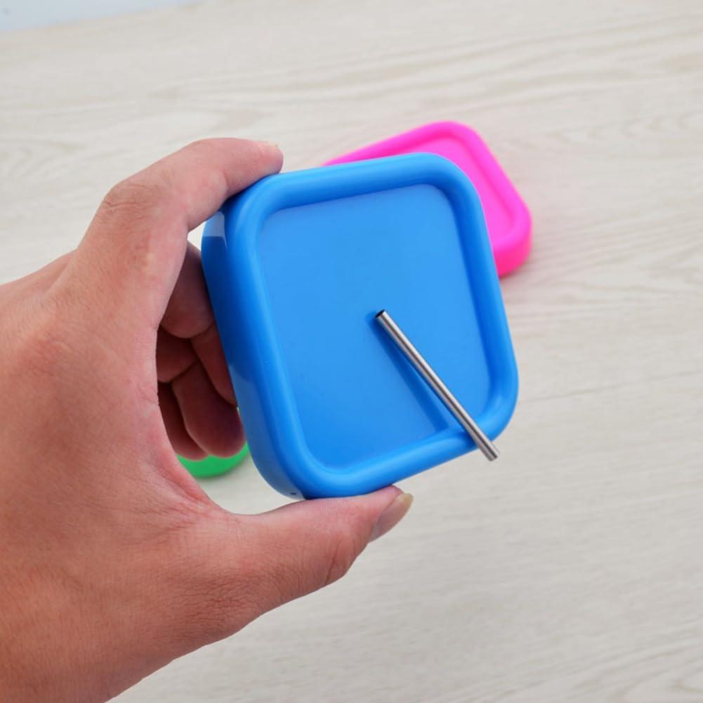 3 Almohadillas Magnéticas Cuadradas Luzen para Agujas de Coser