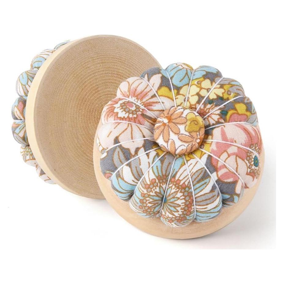 Almohadilla para Agujas Wanshui Calabaza Floral 7x3cm