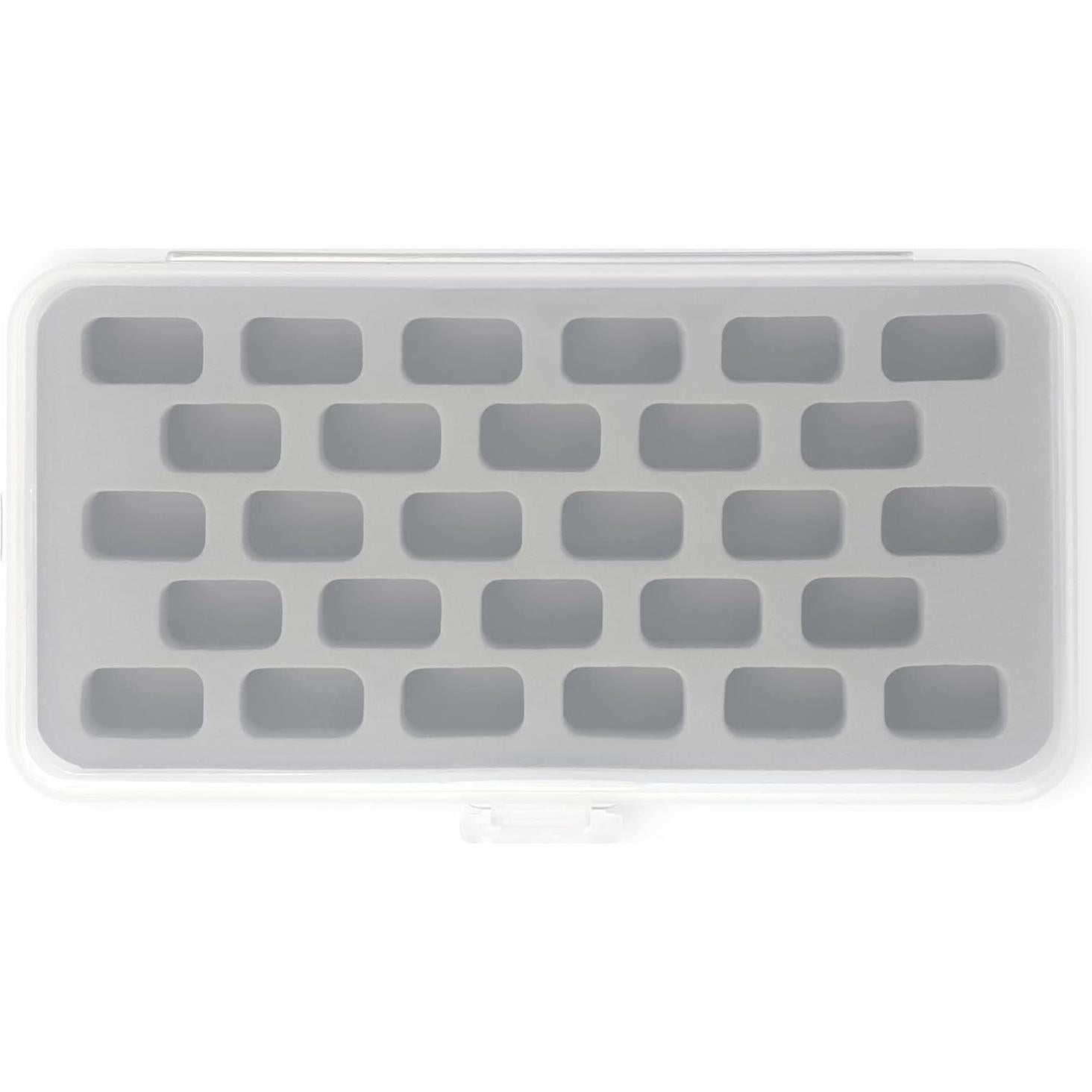 Caja de Bobinas Dritz 28 Compartimentos Transparente