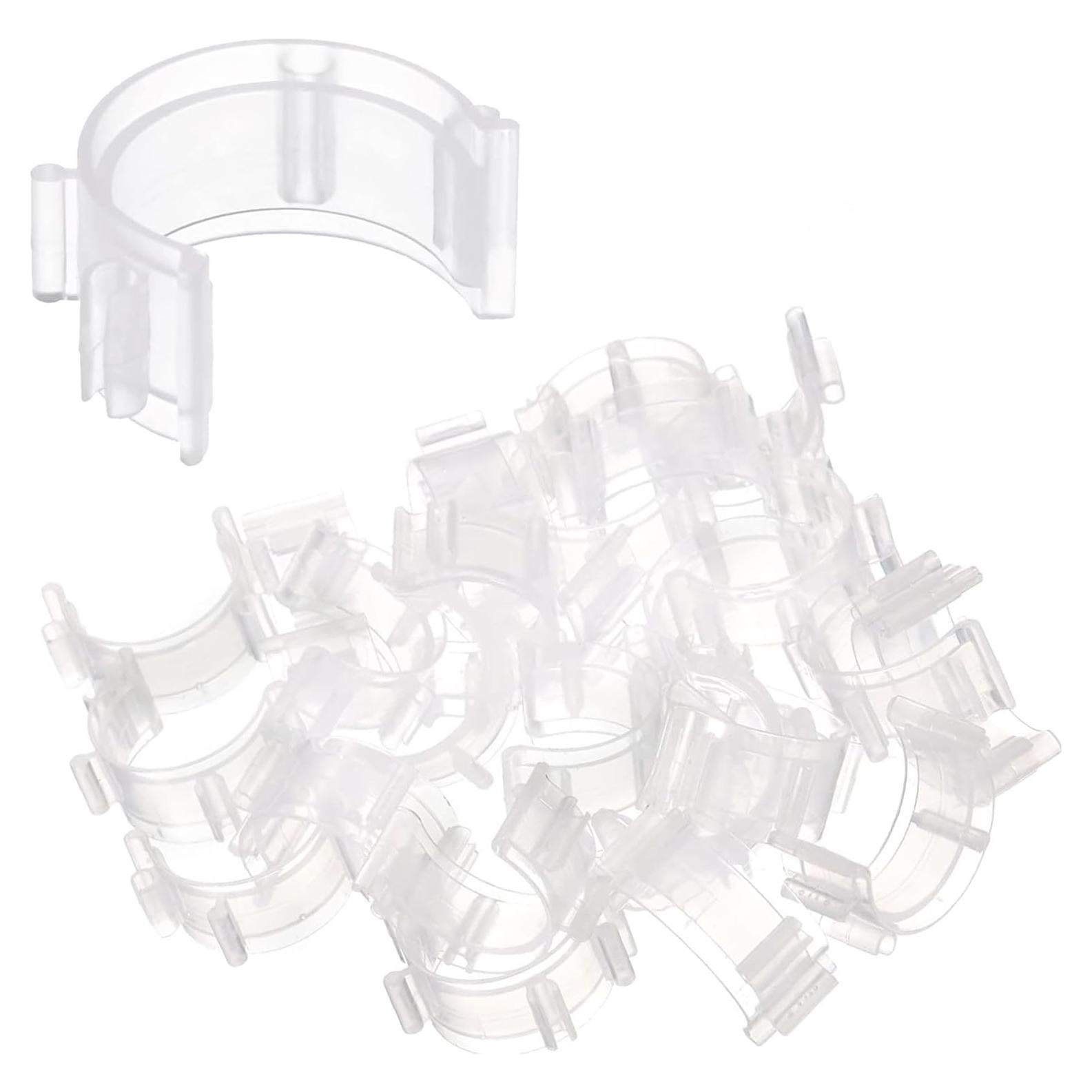 50 Clips para Bobinas de Costura LXLVOUEG Transparente