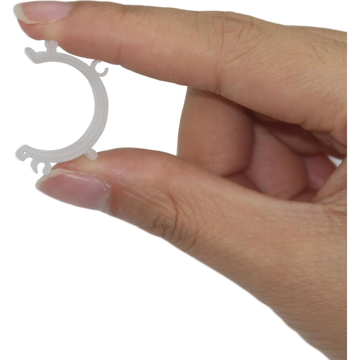 50 Clips para Bobinas de Costura LXLVOUEG Transparente