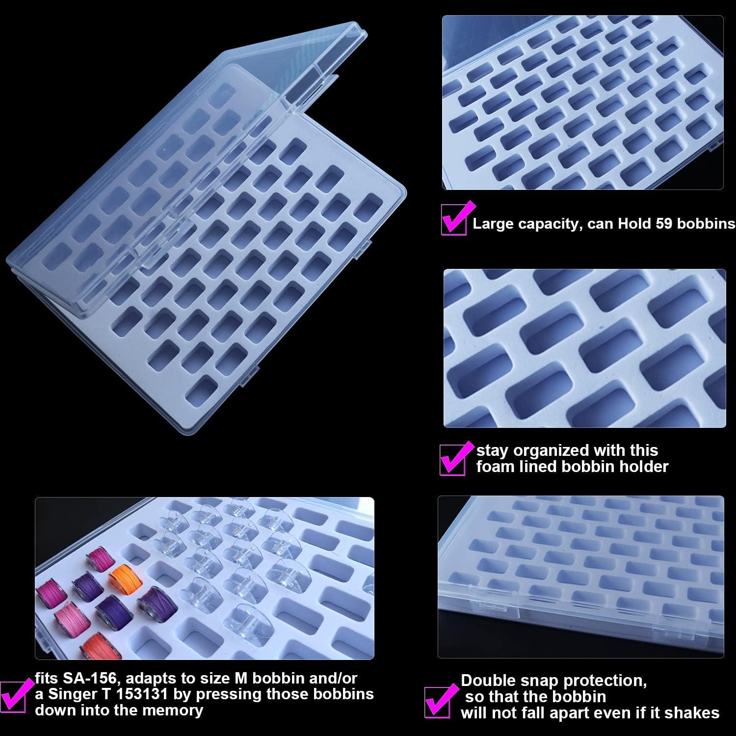 Organizador de Bobinas MOYYON 59 Slots con Kit de Costura