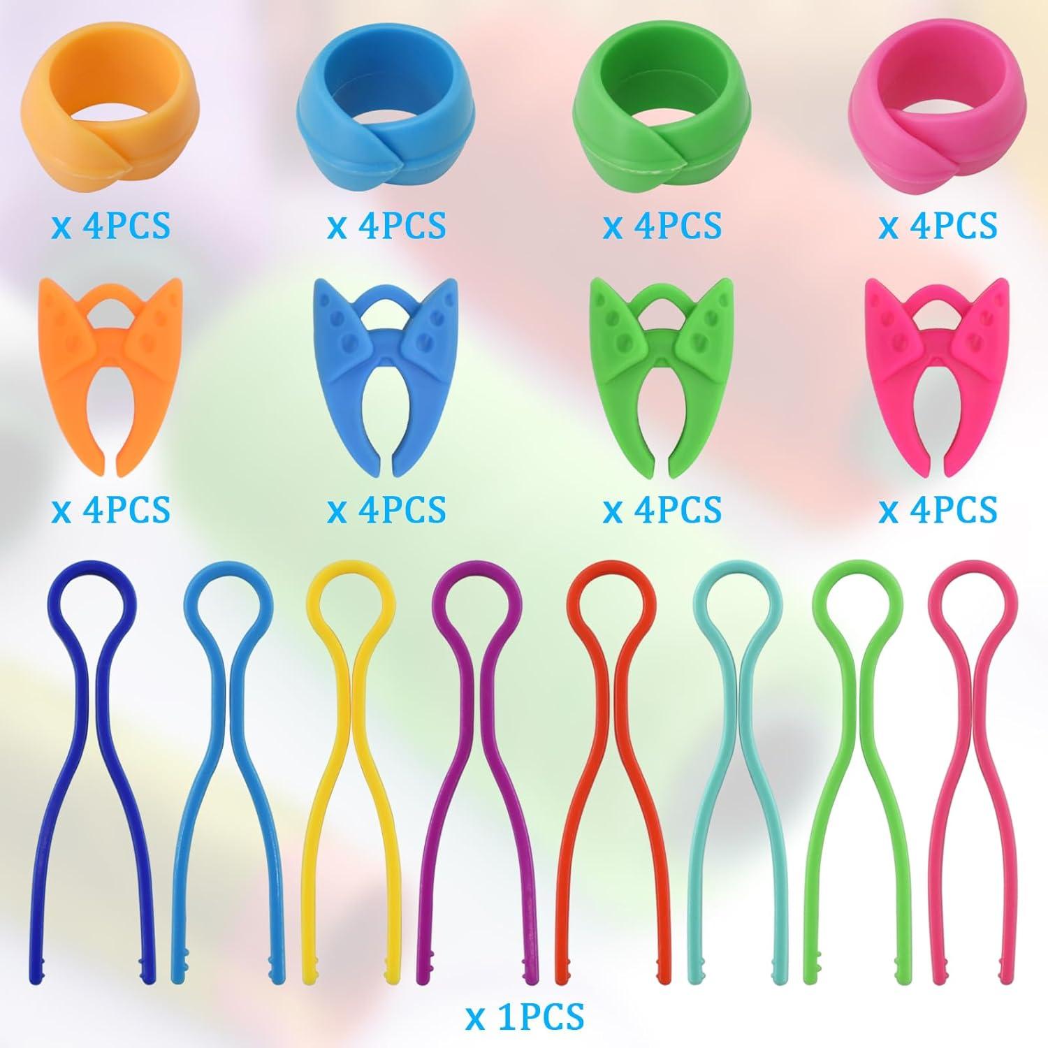 40 Sujetadores de Hilo de Bobina BDS-HOME - Silicona y Plástico