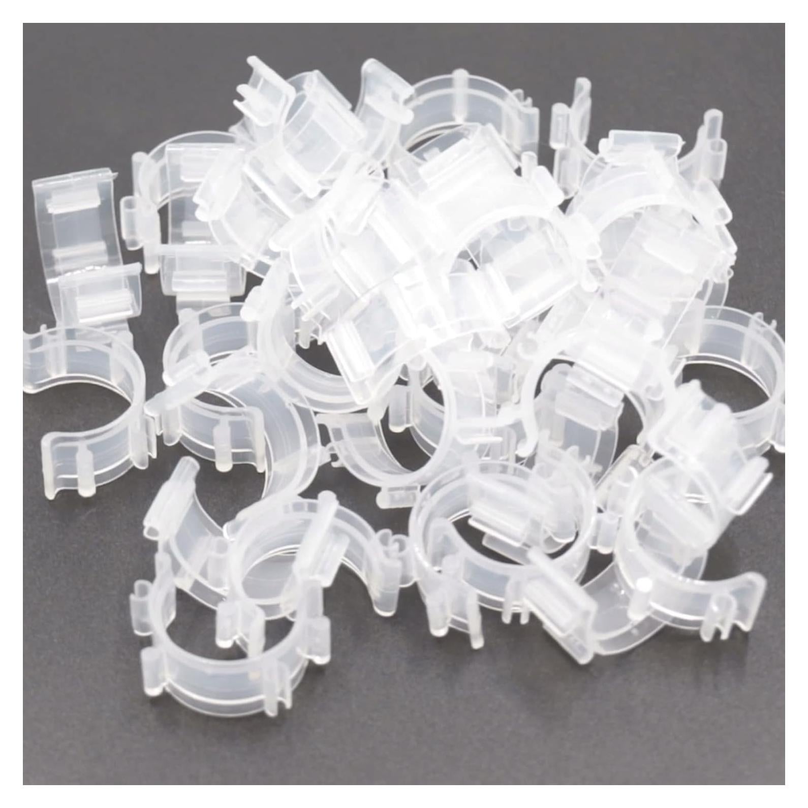 Clips para Bobinas de Costura Joyangy 80 Piezas Transparente