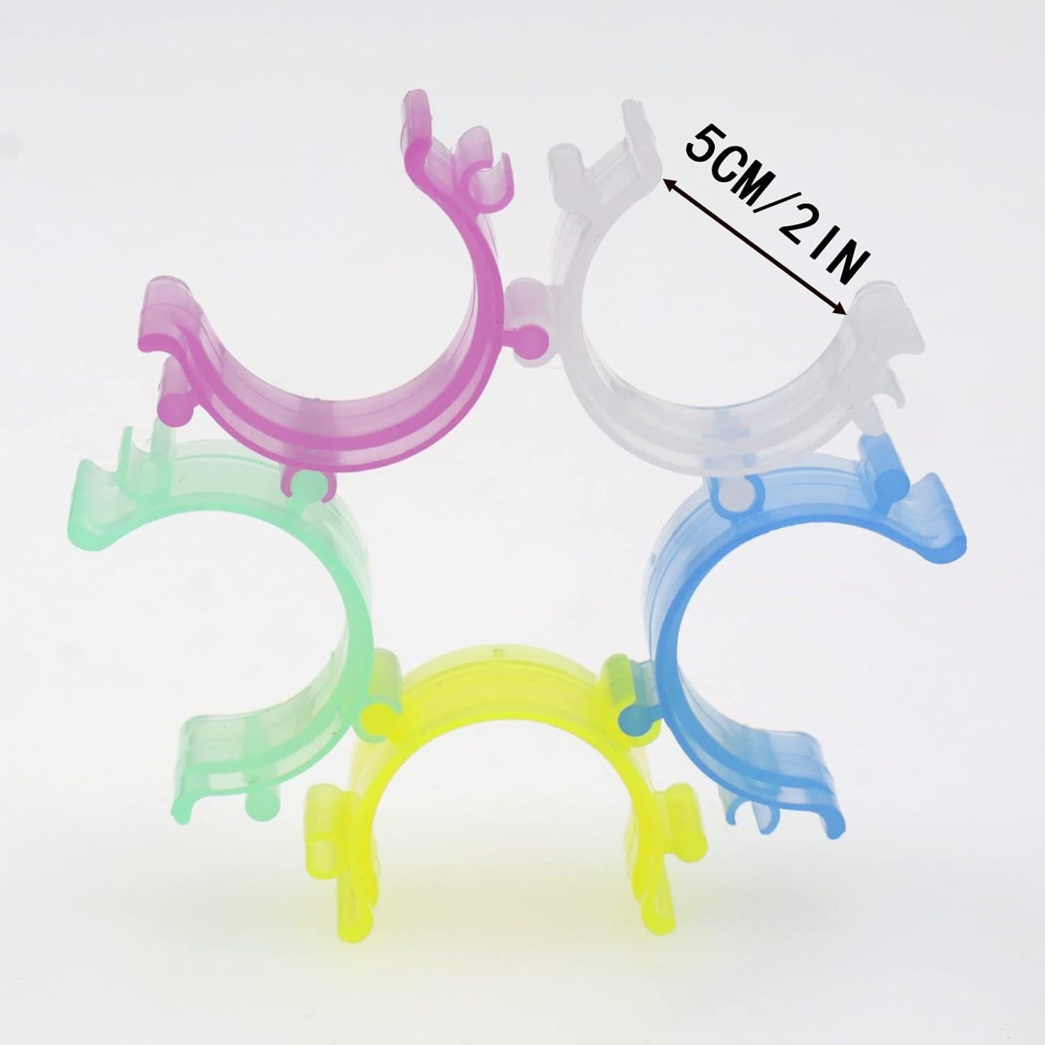 Clips para Bobinas de Costura Joyangy 80 Piezas Transparente