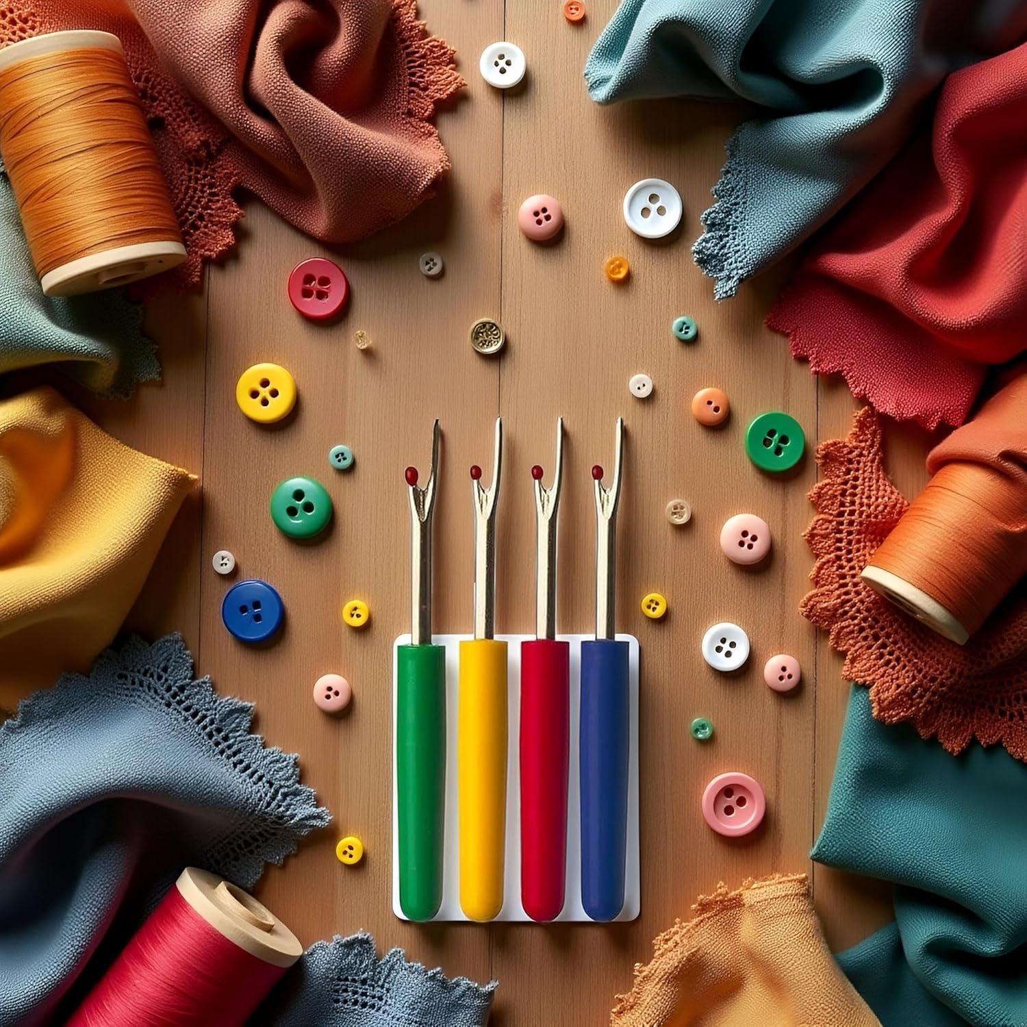 Descosedores de Costura Qintreesify - 4 Piezas Ergonomicos