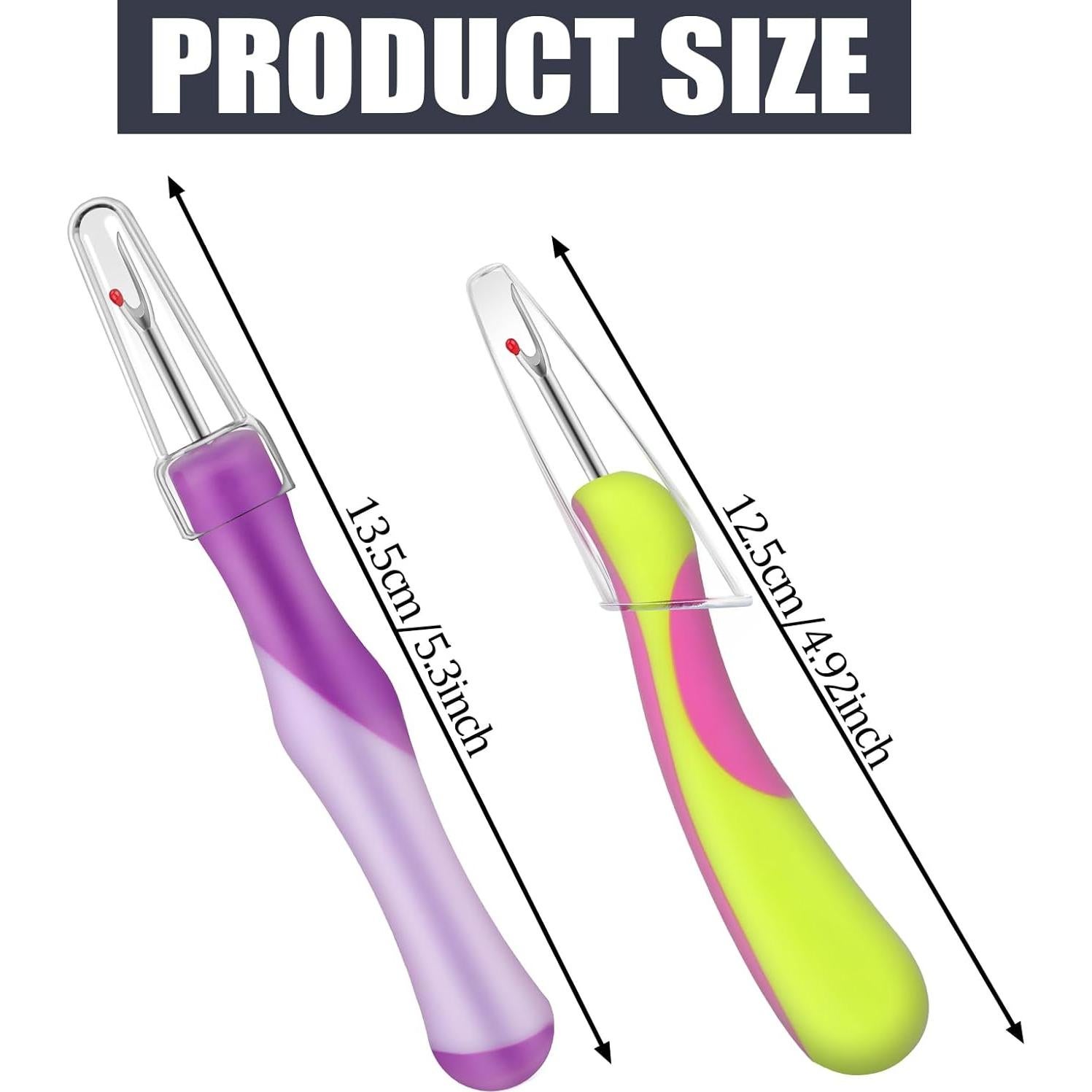 Desgarradores de Costura COMNICO 2 Piezas con Mangos Ergonómicos