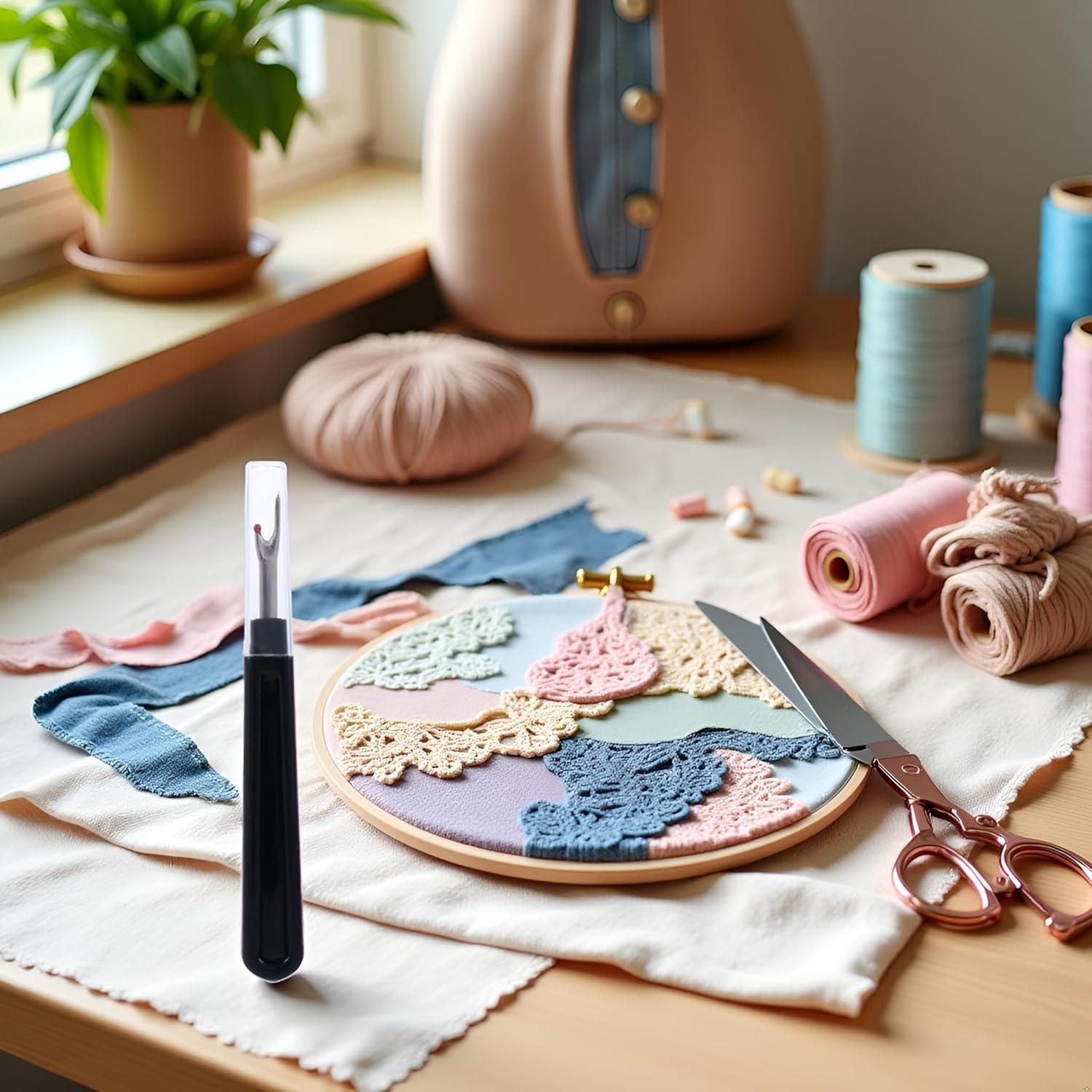 Removedor de Hilo SquarezhenBo, Descosedor Compacto 10g