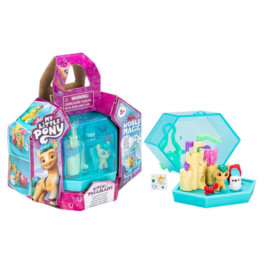 Mi Pequeño Pony Mini Mundo Magia Llavero Cristal Hitch