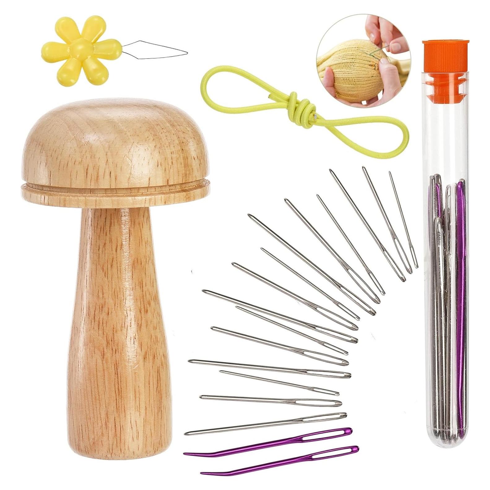 Kit de Remendar Calcetines ZOOFOX con Hongo y Agujas