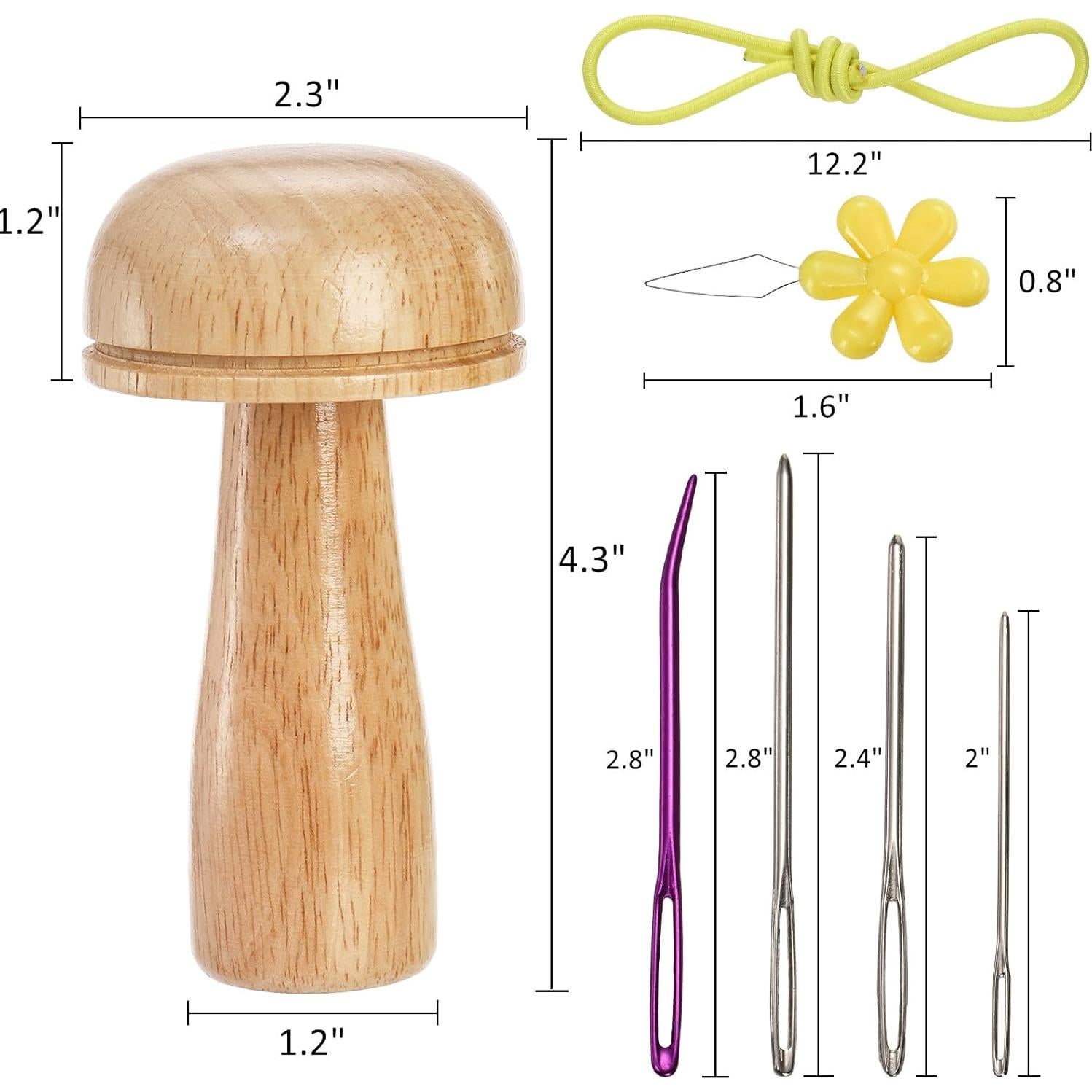 Kit de Remendar Calcetines ZOOFOX con Hongo y Agujas