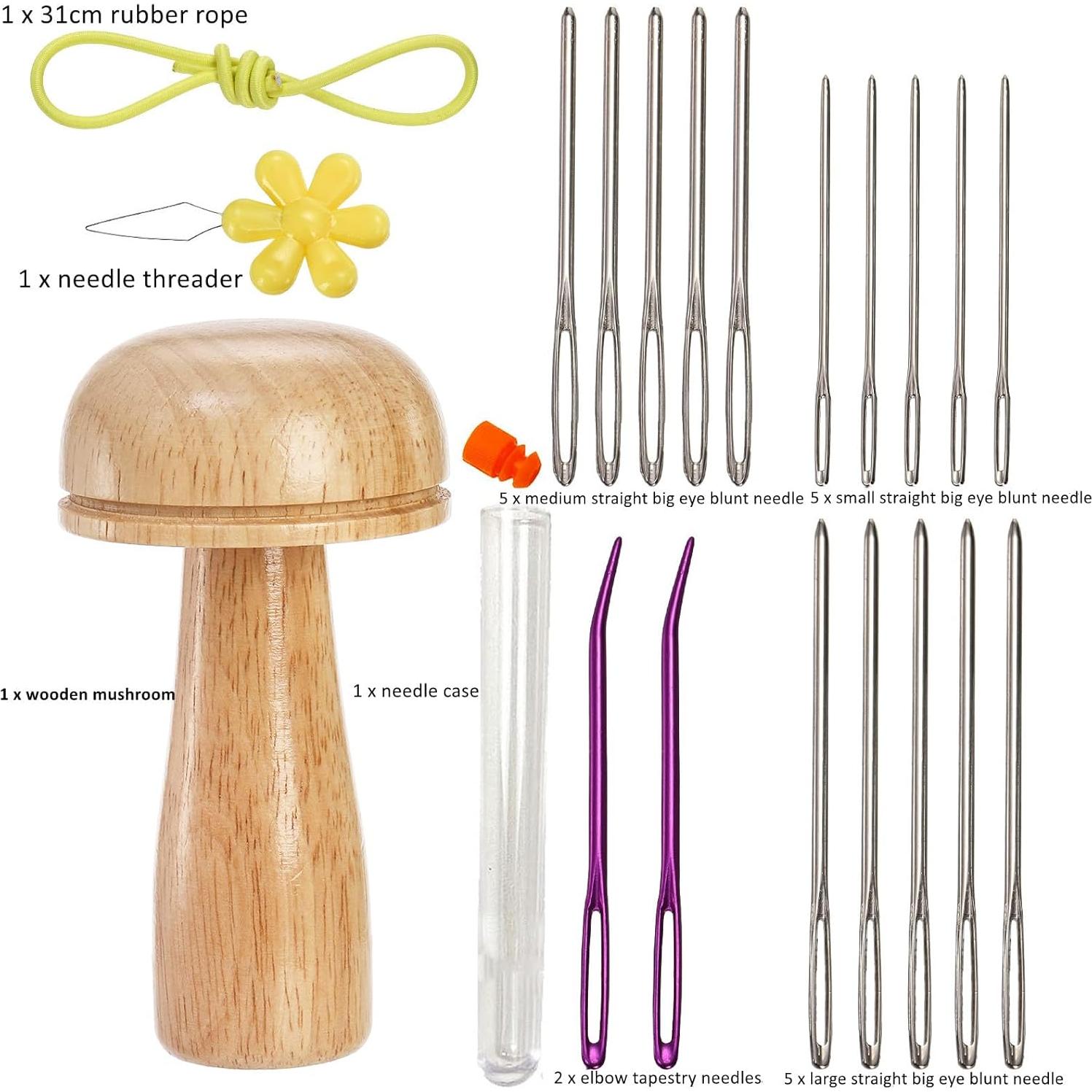 Kit de Remendar Calcetines ZOOFOX con Hongo y Agujas