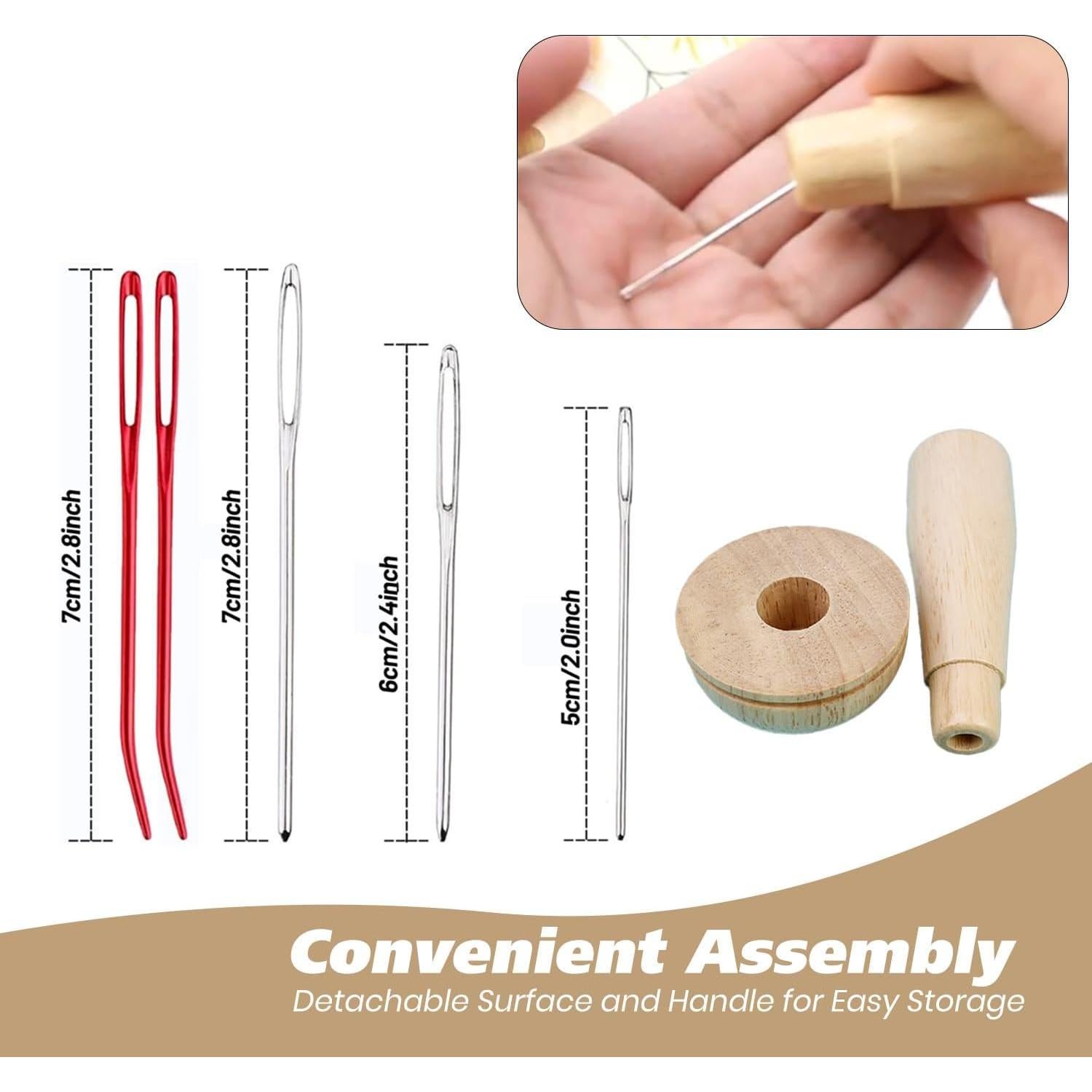 Herramienta de Remendado de Hongo YAFIYGI - Madera Natural