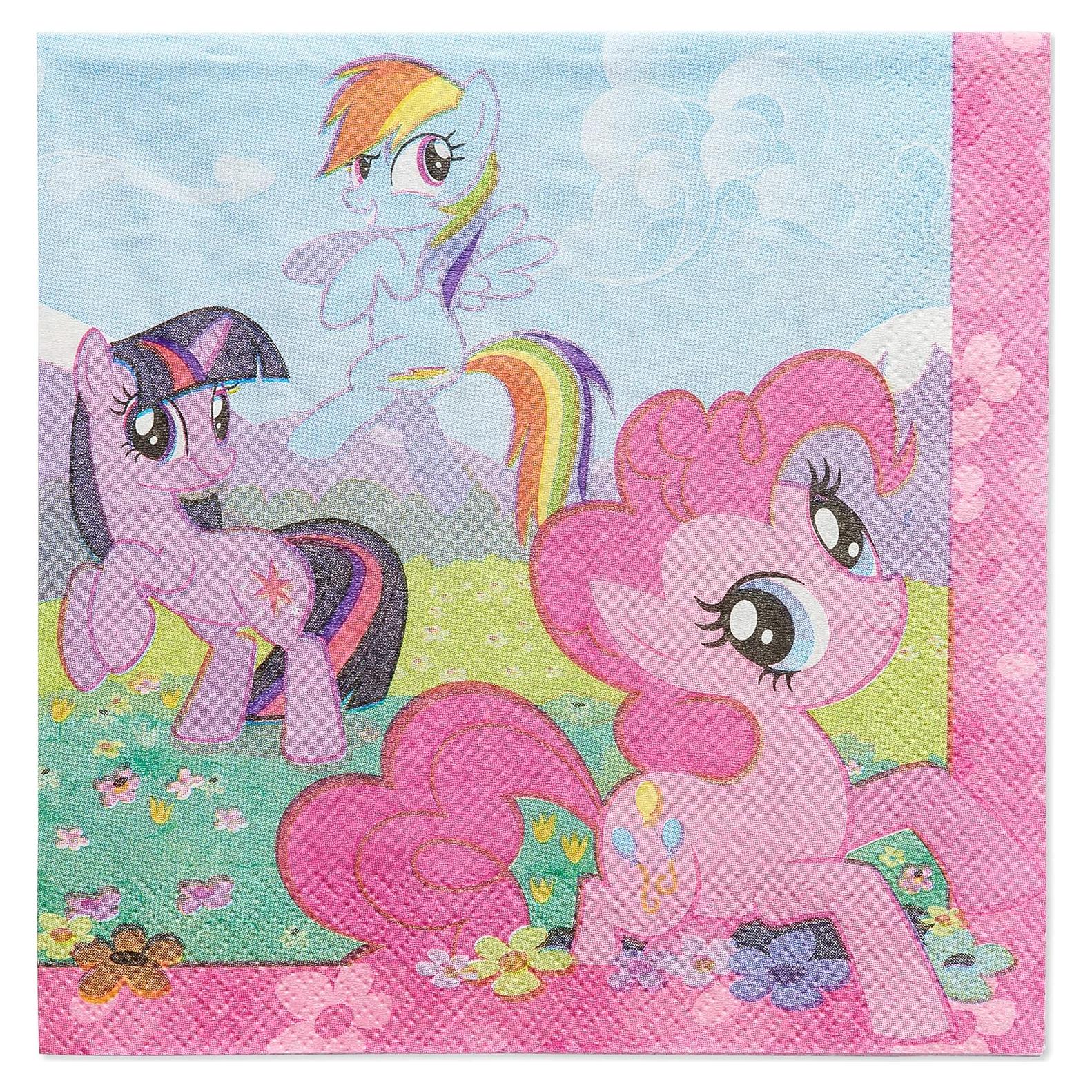 Servilletas de Fiesta My Little Pony 48 Unidades American Greetings