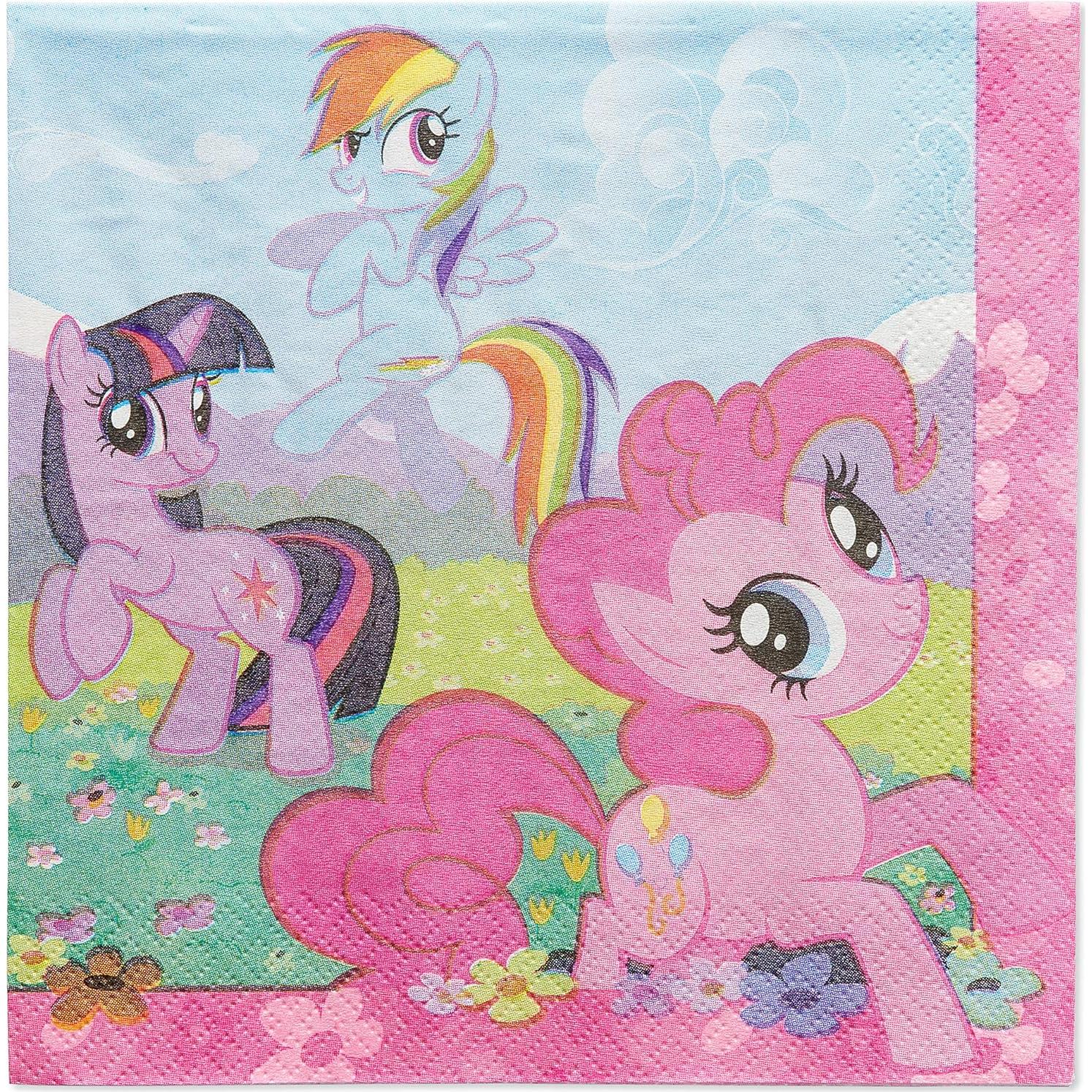 Servilletas de Fiesta My Little Pony 48 Unidades American Greetings