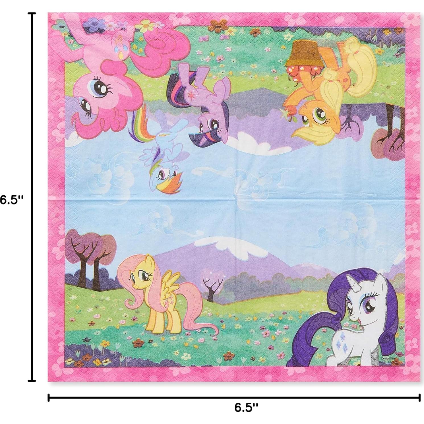 Servilletas de Fiesta My Little Pony 48 Unidades American Greetings