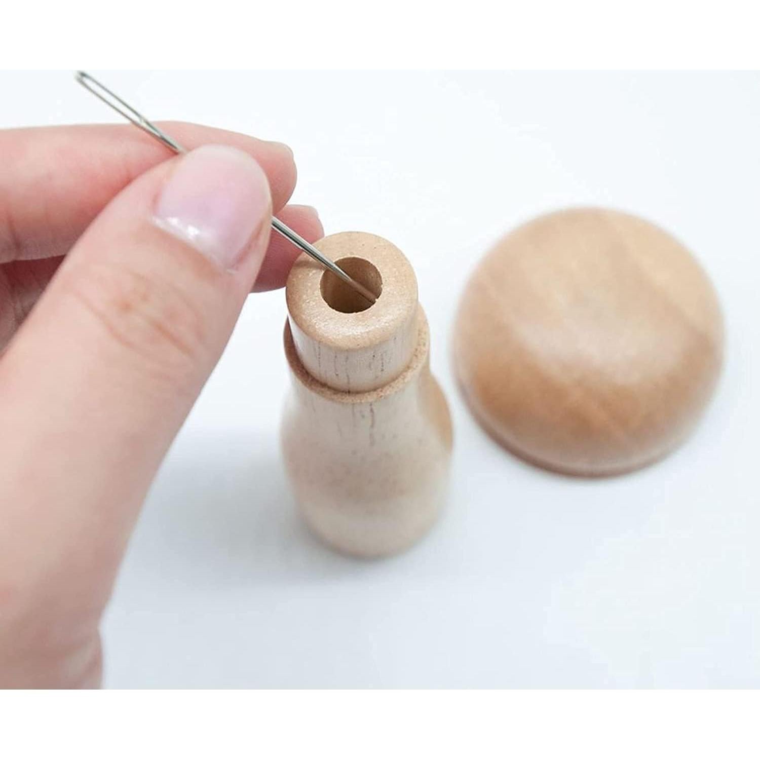 Hongo de Remendar de Madera Marsrut 10.5x6cm para Ropa