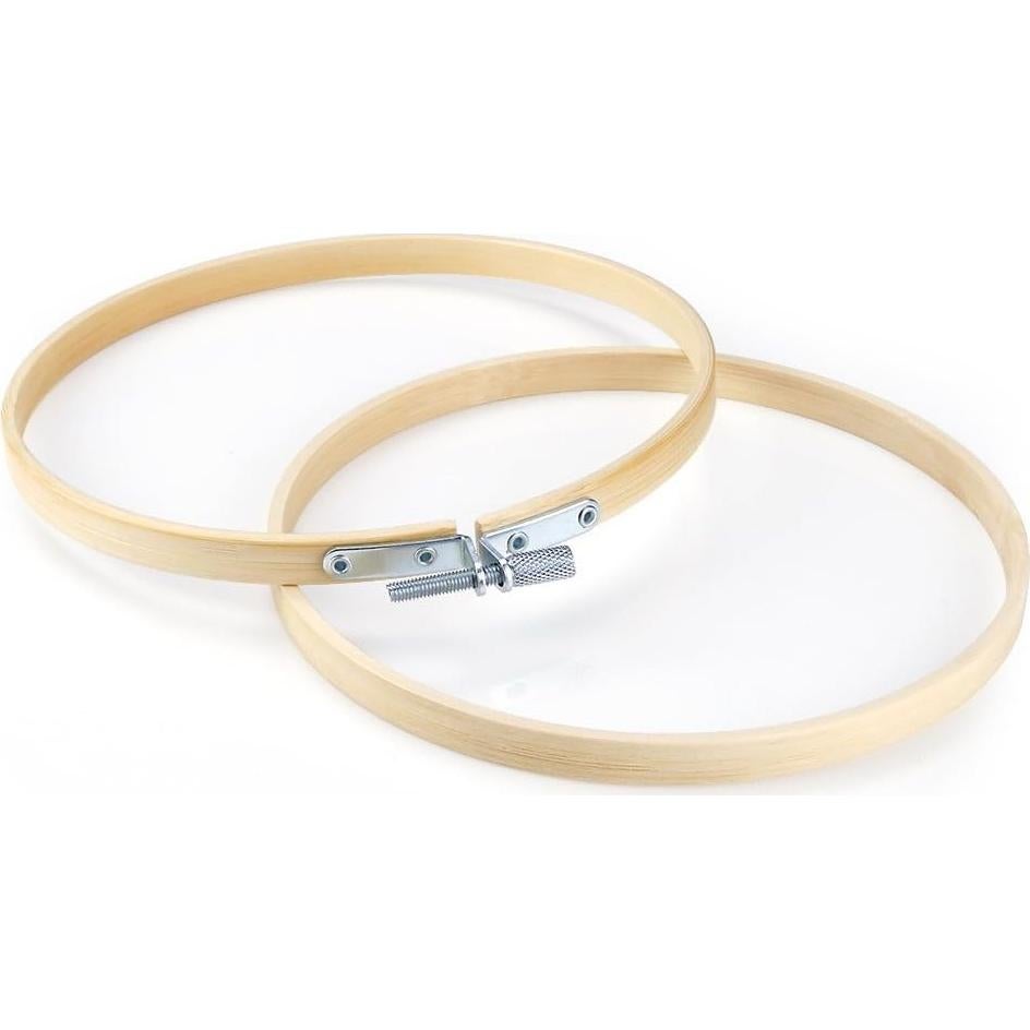 Juego de Aros de Bordado Caydo 12 Piezas 15 cm Redondos