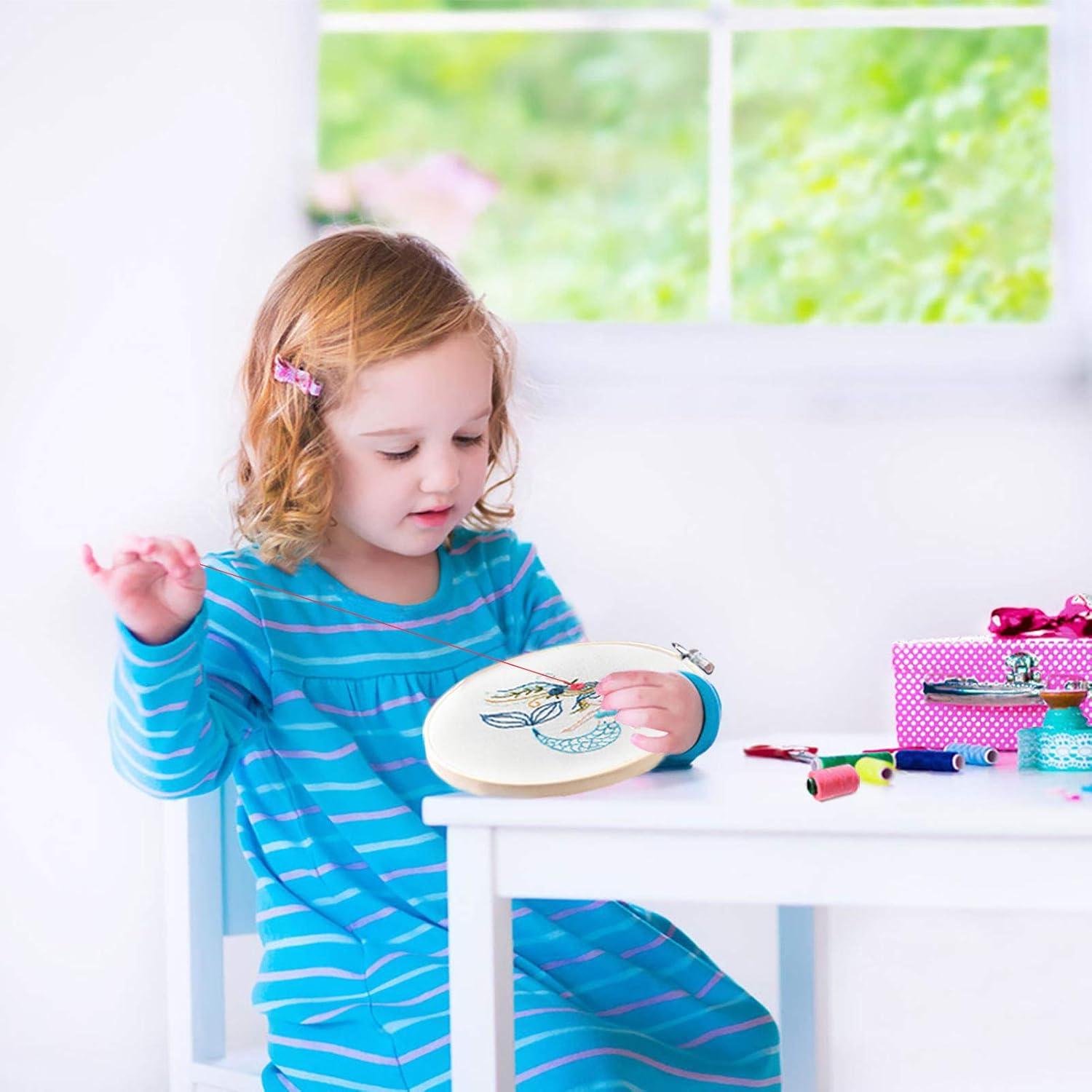 Aros de Bordado Similane 5 Piezas de Bambú 13-26 cm