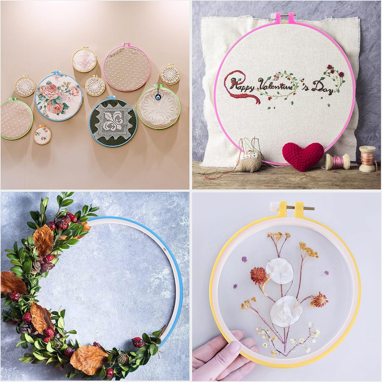 Juego de Aros de Bordado Mr. Pen 6 Piezas 8.6 a 25.9 cm