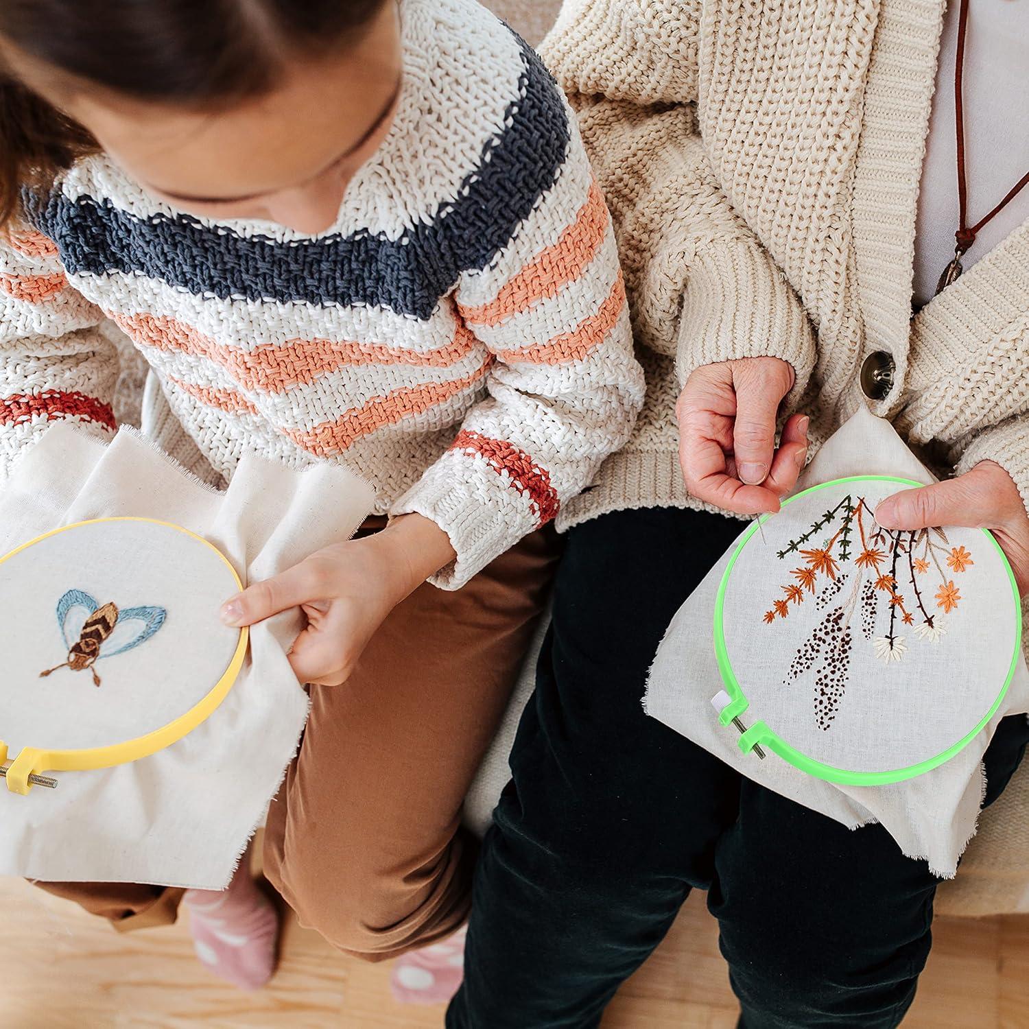 Juego de Aros de Bordado Mr. Pen 6 Piezas 8.6 a 25.9 cm