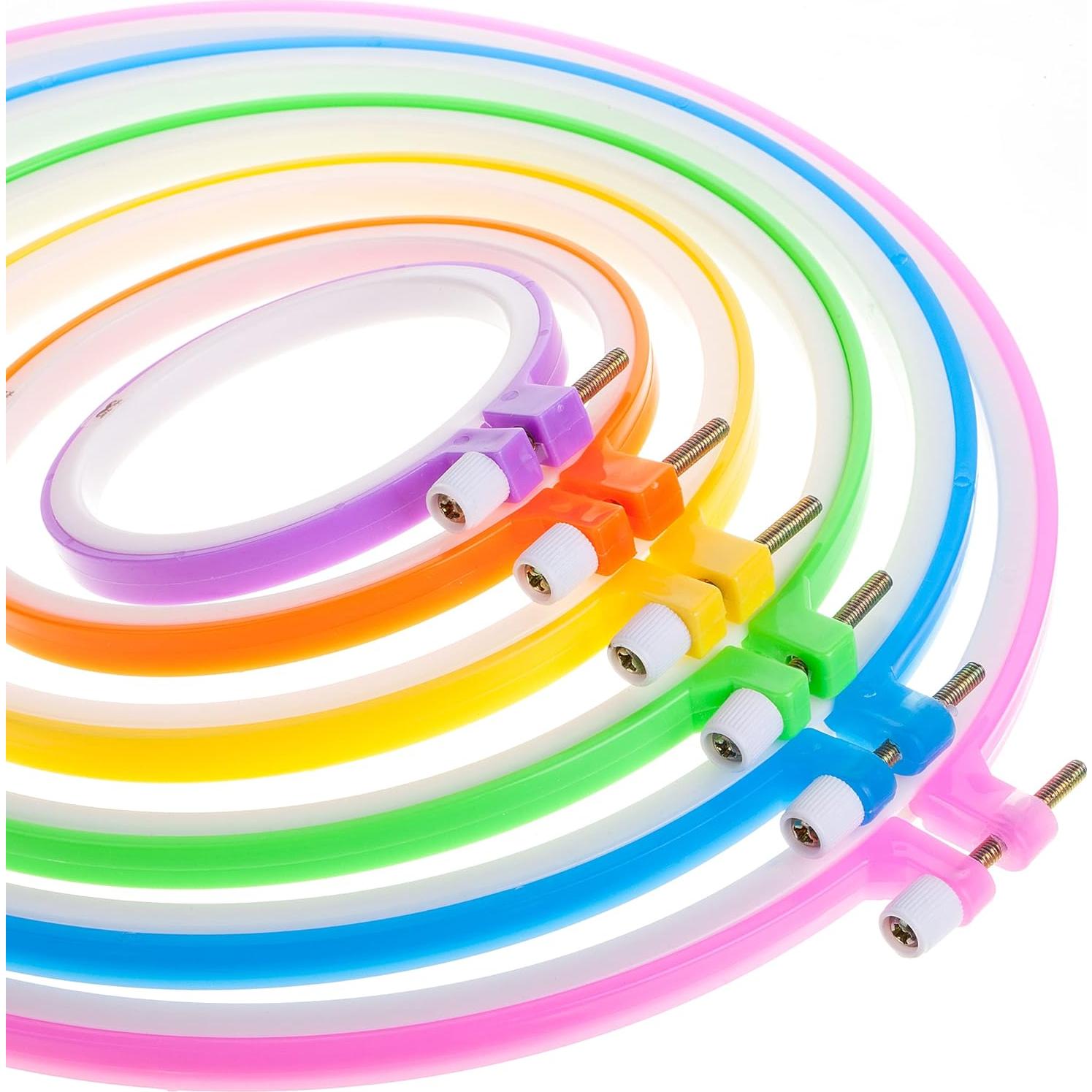 Juego de Aros de Bordado Mr. Pen 6 Piezas 8.6 a 25.9 cm