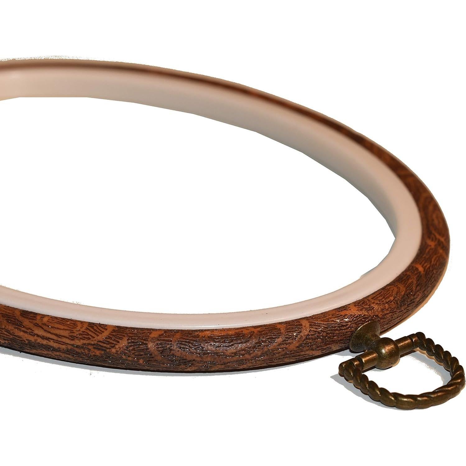 Aros de Bordado Celley Ovalados Vintage 3 Pcs 18x25 cm